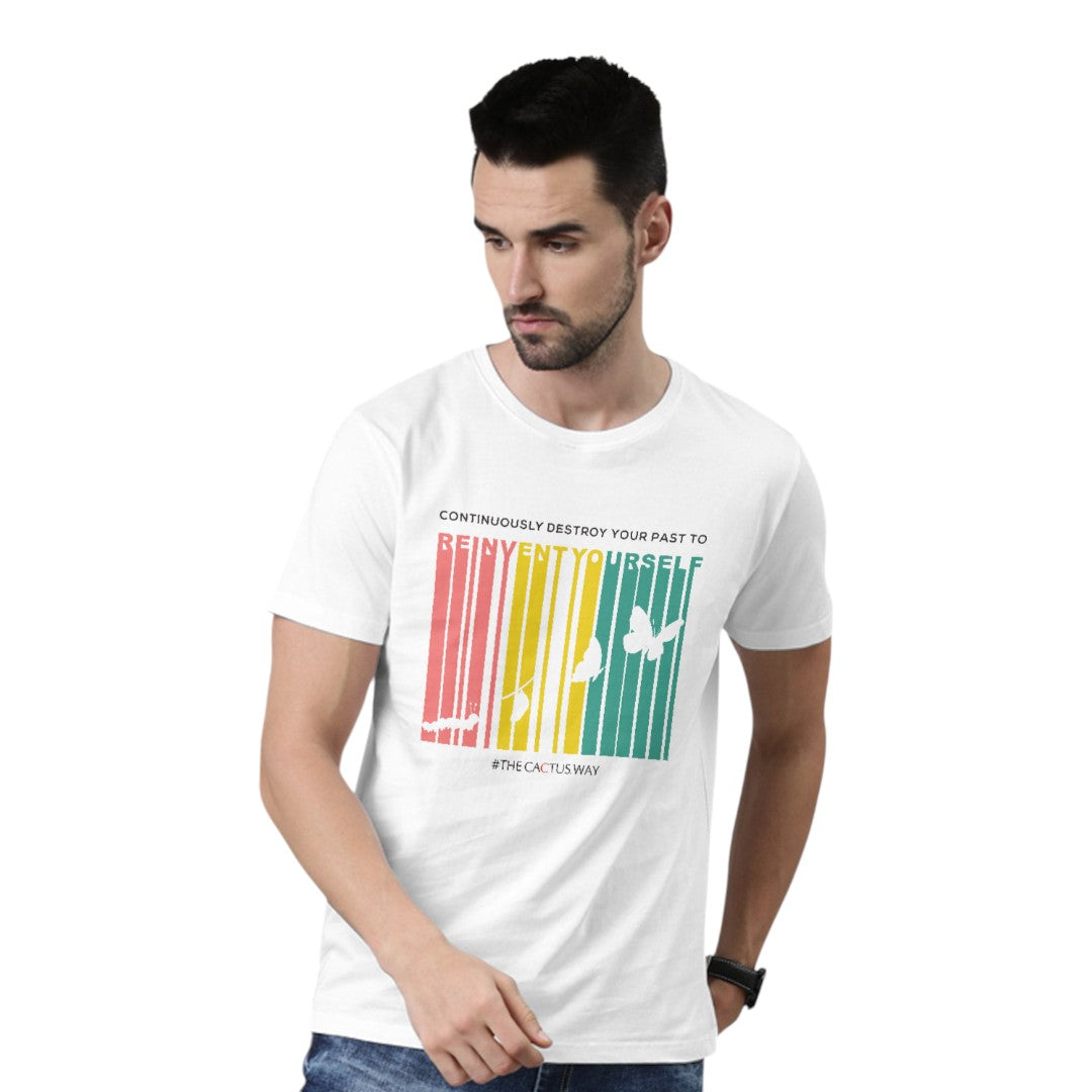 Continuously Destroy Your Past Unisex T-Shirt | Macmerise