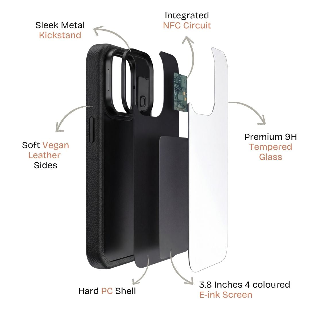 Dopamine Kickstand iPhone Case Grey for iPhone 15 Pro Max | Macmerise