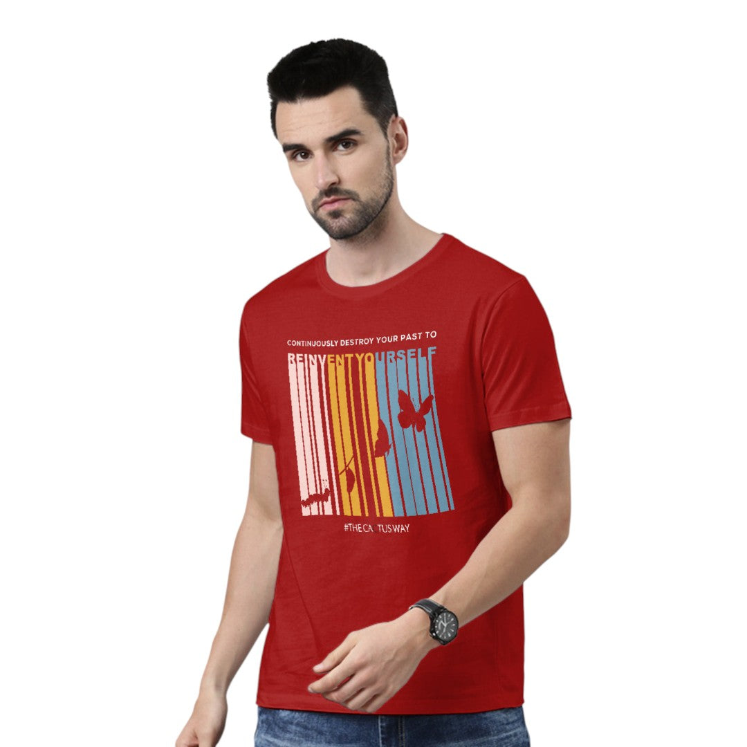 Continuously Destroy Your Past Unisex T-Shirt | Macmerise