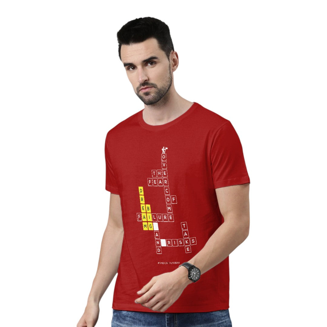 Dream Big and Take Risks Unisex T-Shirt | Macmerise