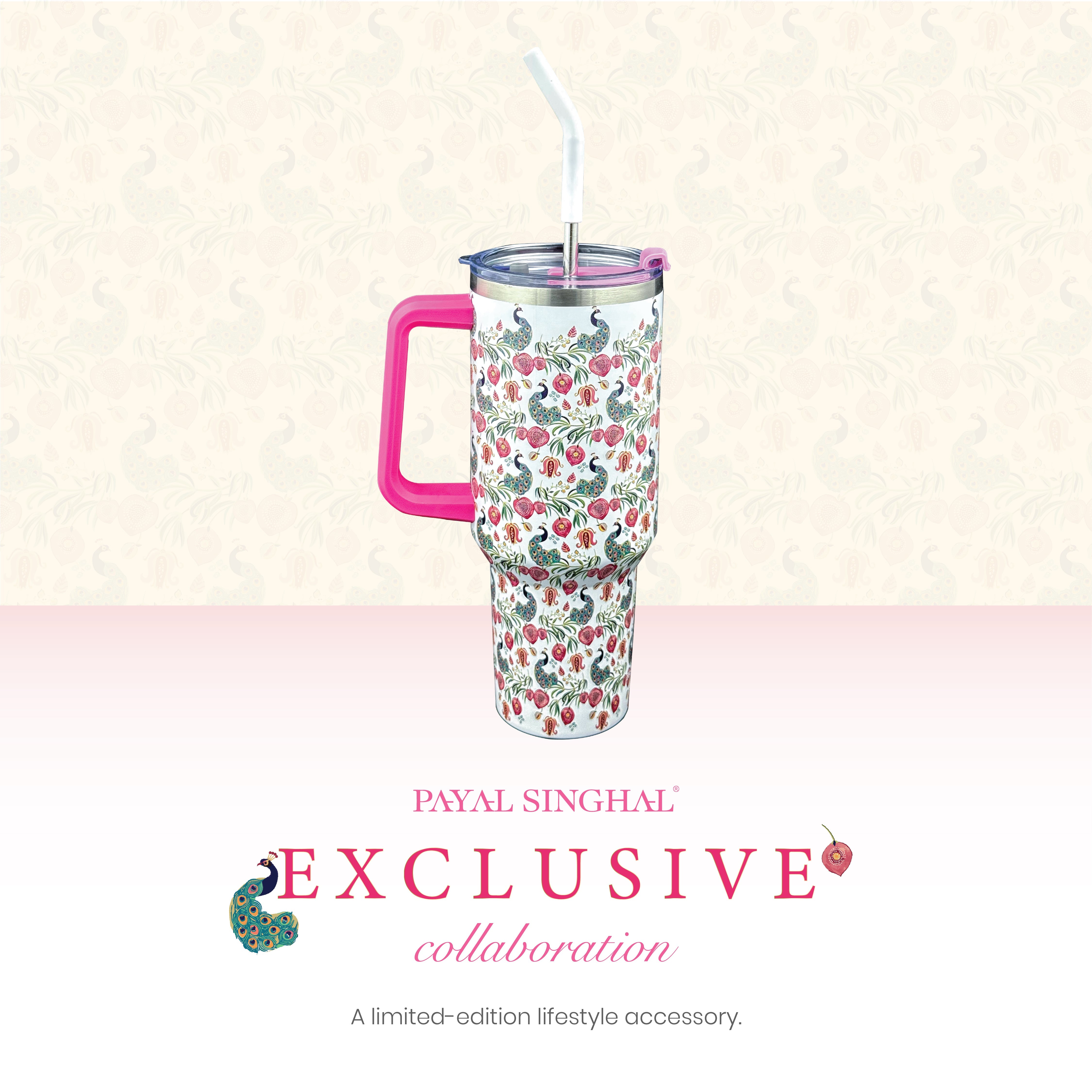 Payal Singhal FOMO Tumbler Fuchsia Pink | Macmerise