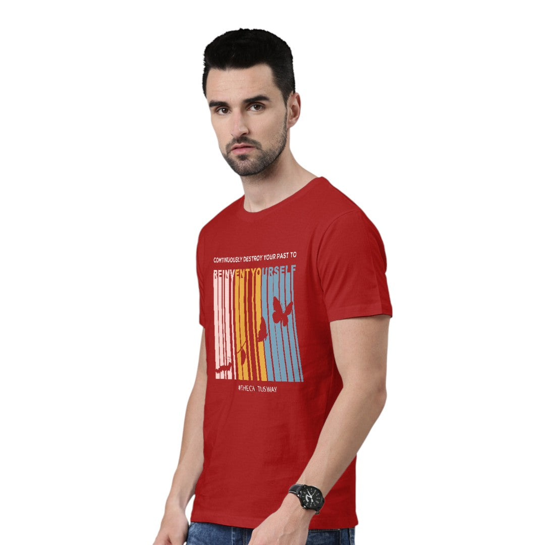 Continuously Destroy Your Past Unisex T-Shirt | Macmerise
