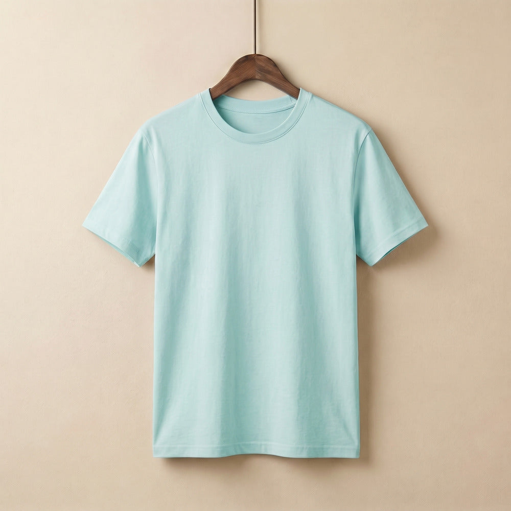 Classic Aqua Unisex T-Shirt - front view | Macmerise