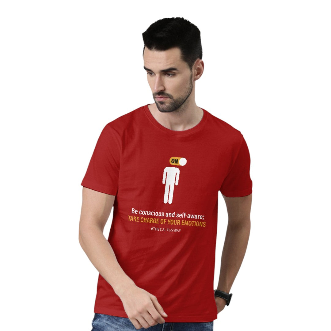 Be Concious and Self Aware Unisex T-Shirt | Macmerise