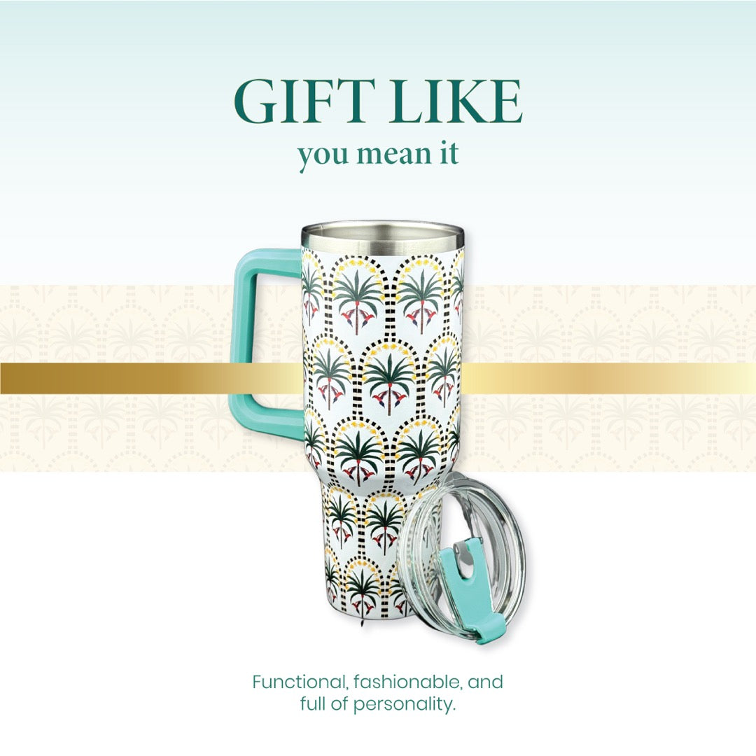 Payal Singhal FOMO Tumbler Aqua Blue | Macmerise