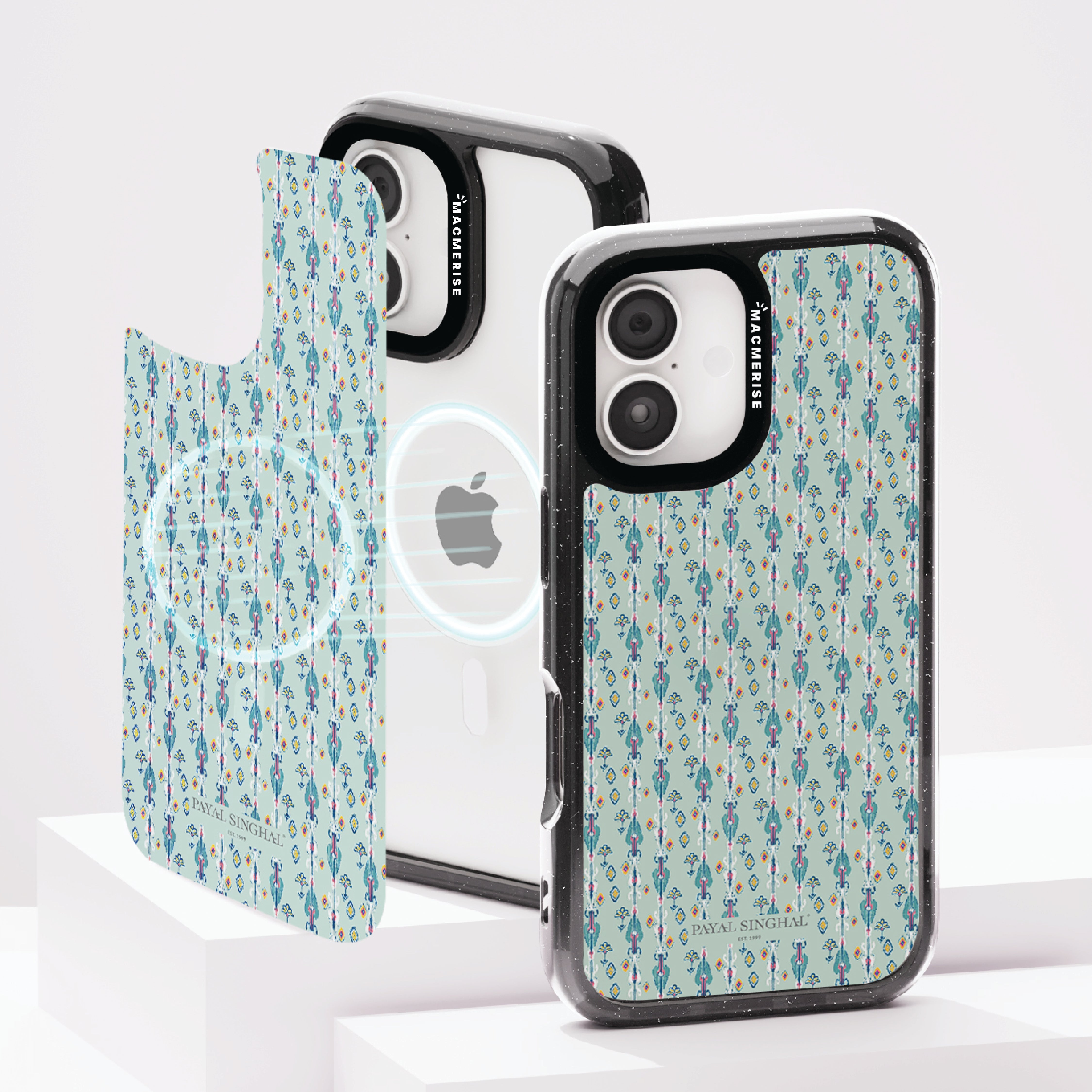 Payal Singhal Blue Ikat - iPhone 16 Pro Max Cover - Situationship