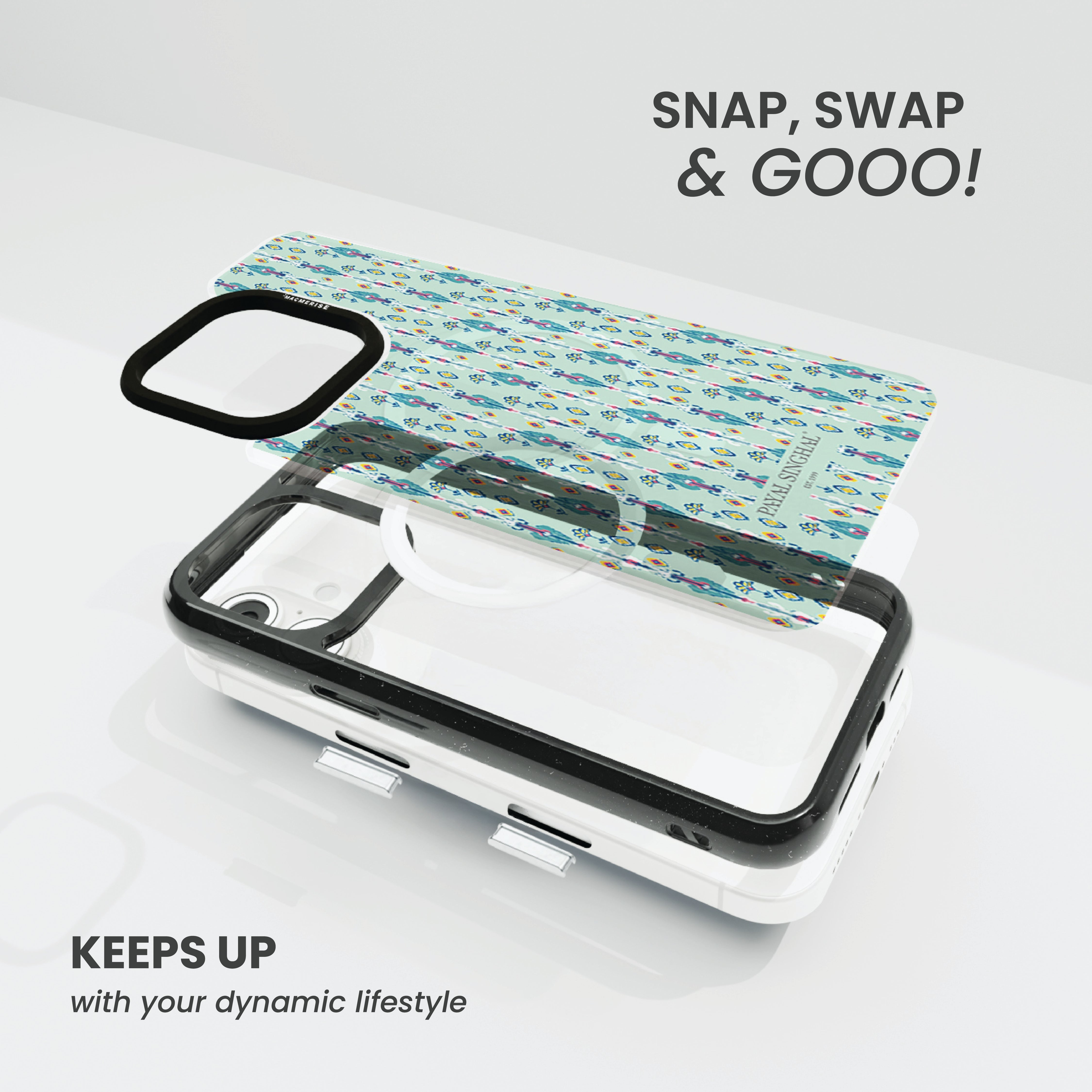 Payal Singhal Blue Ikat - iPhone 15 Pro Cover - Situationship