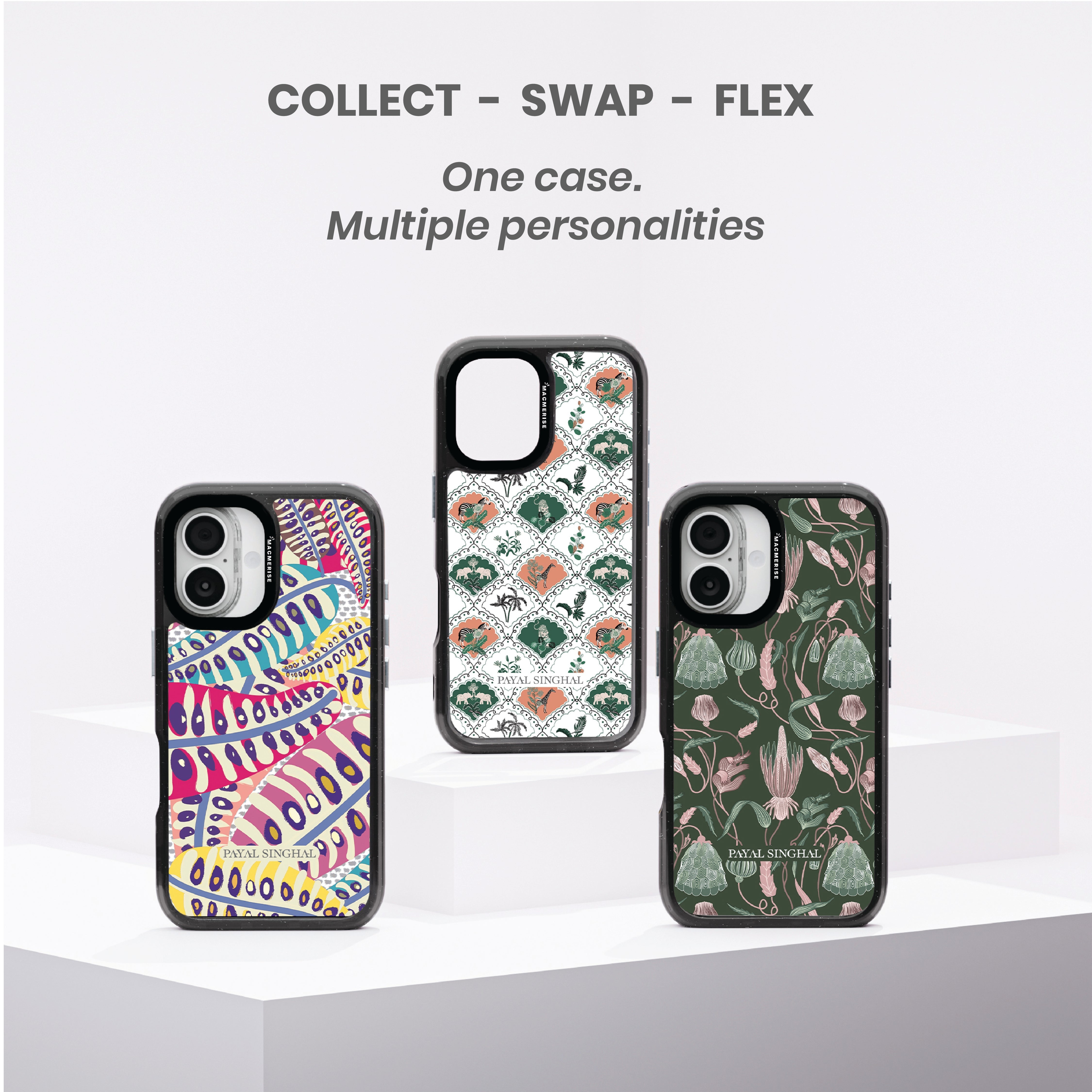 Payal Singhal Wanderlust aqua - iPhone 15 Plus Cover - Situationship