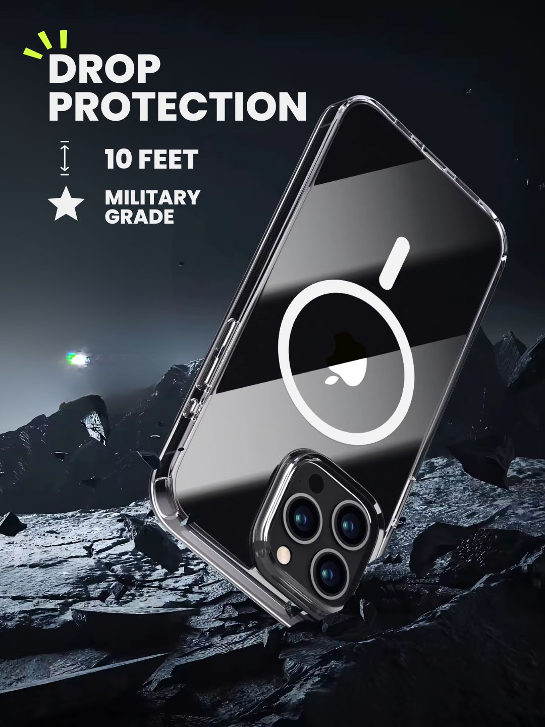 Basics - iPhone 15 Pro Cover - Clarity