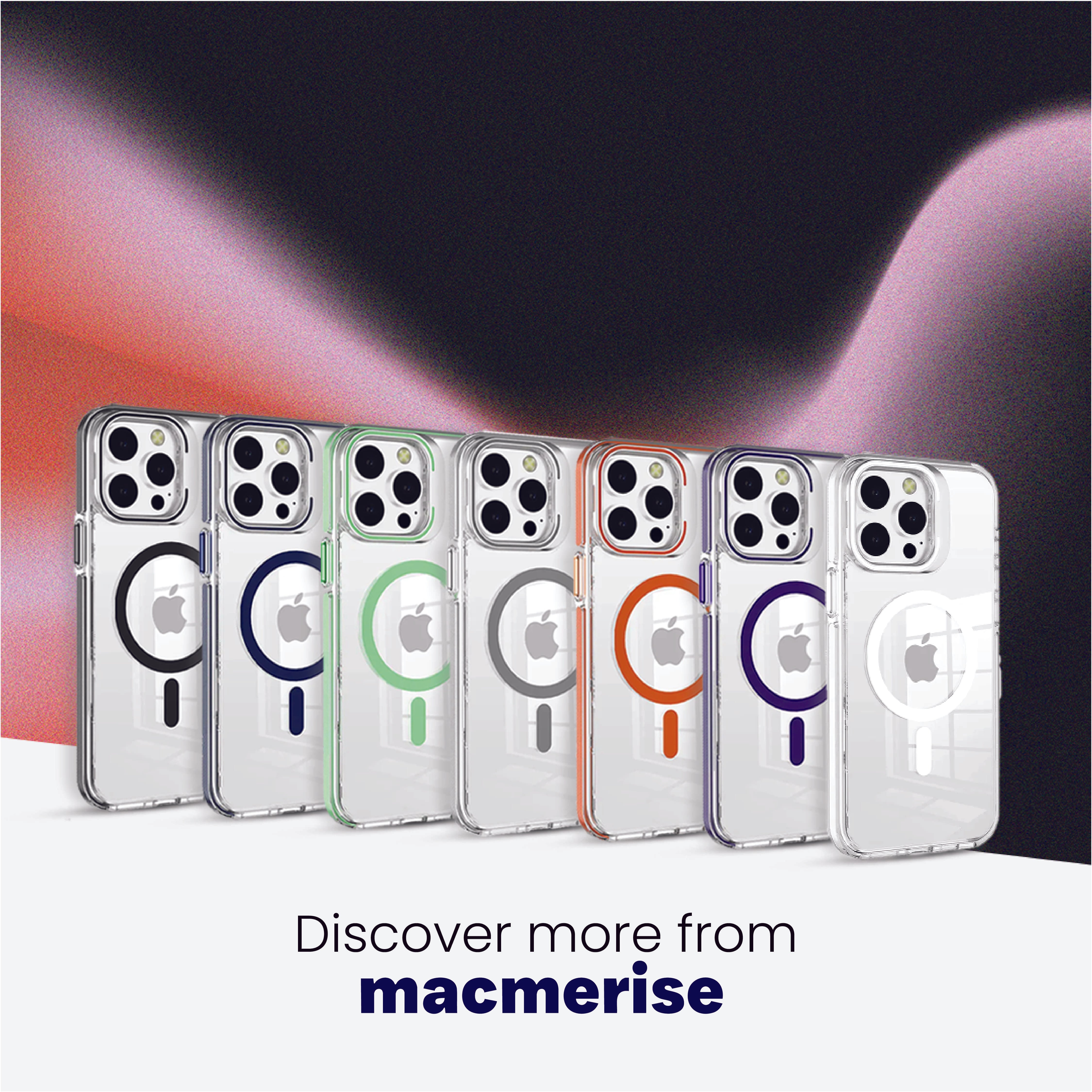 Basics - iPhone 14 Cover - Clear Kickstand