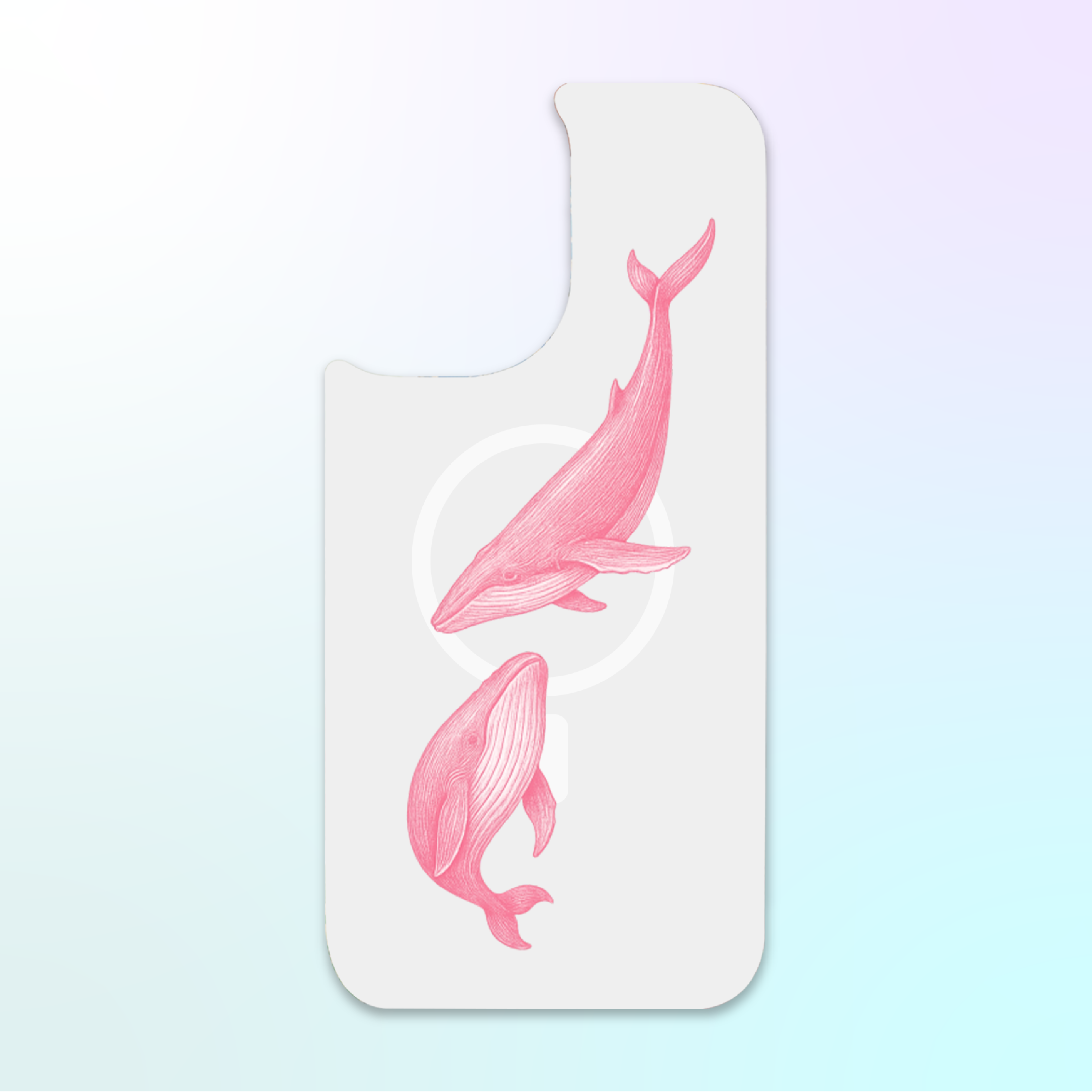 Celestial whales - Plate for Situationship case