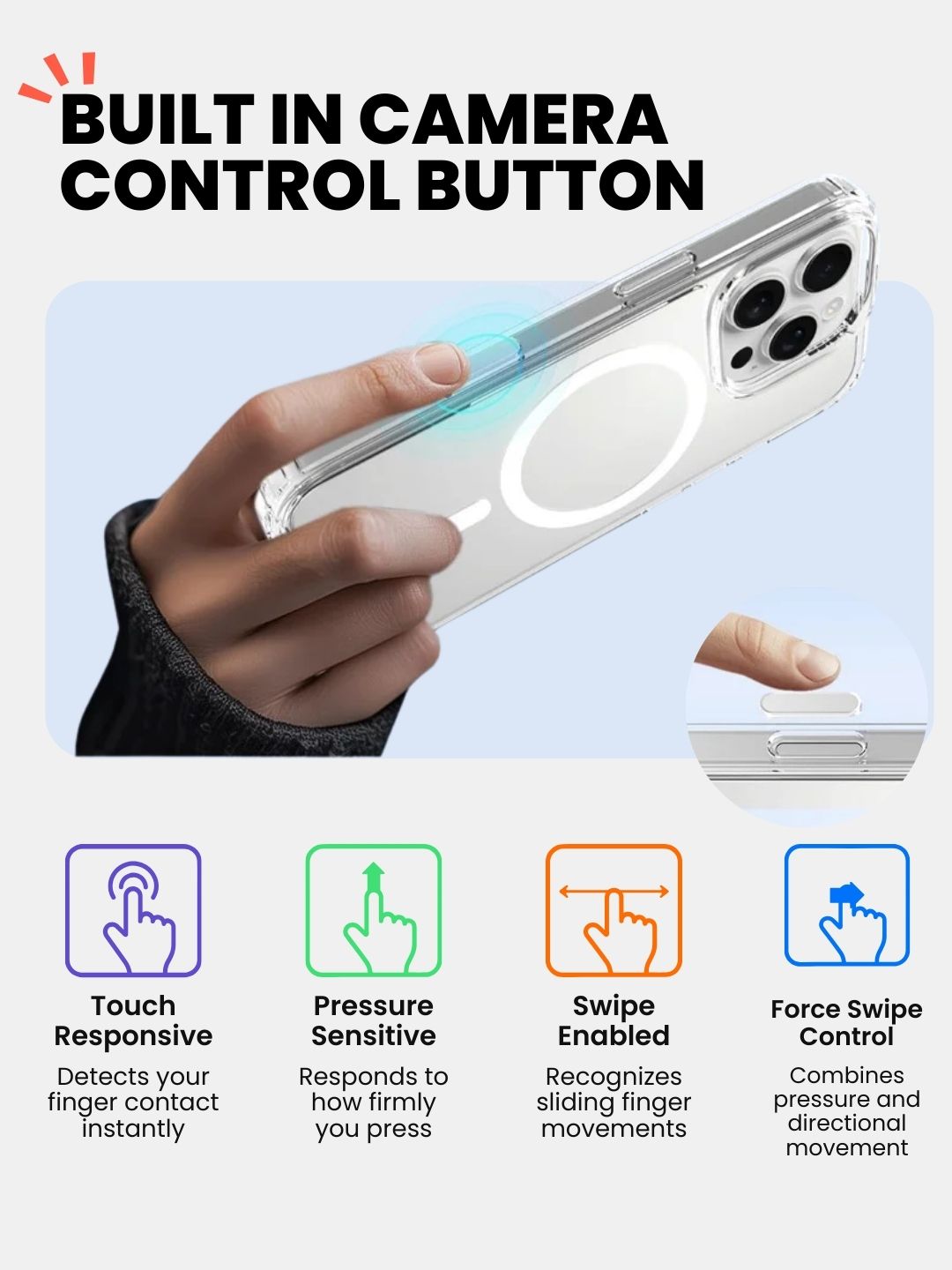 Basics - iPhone 16 Pro Max Cover - Clarity