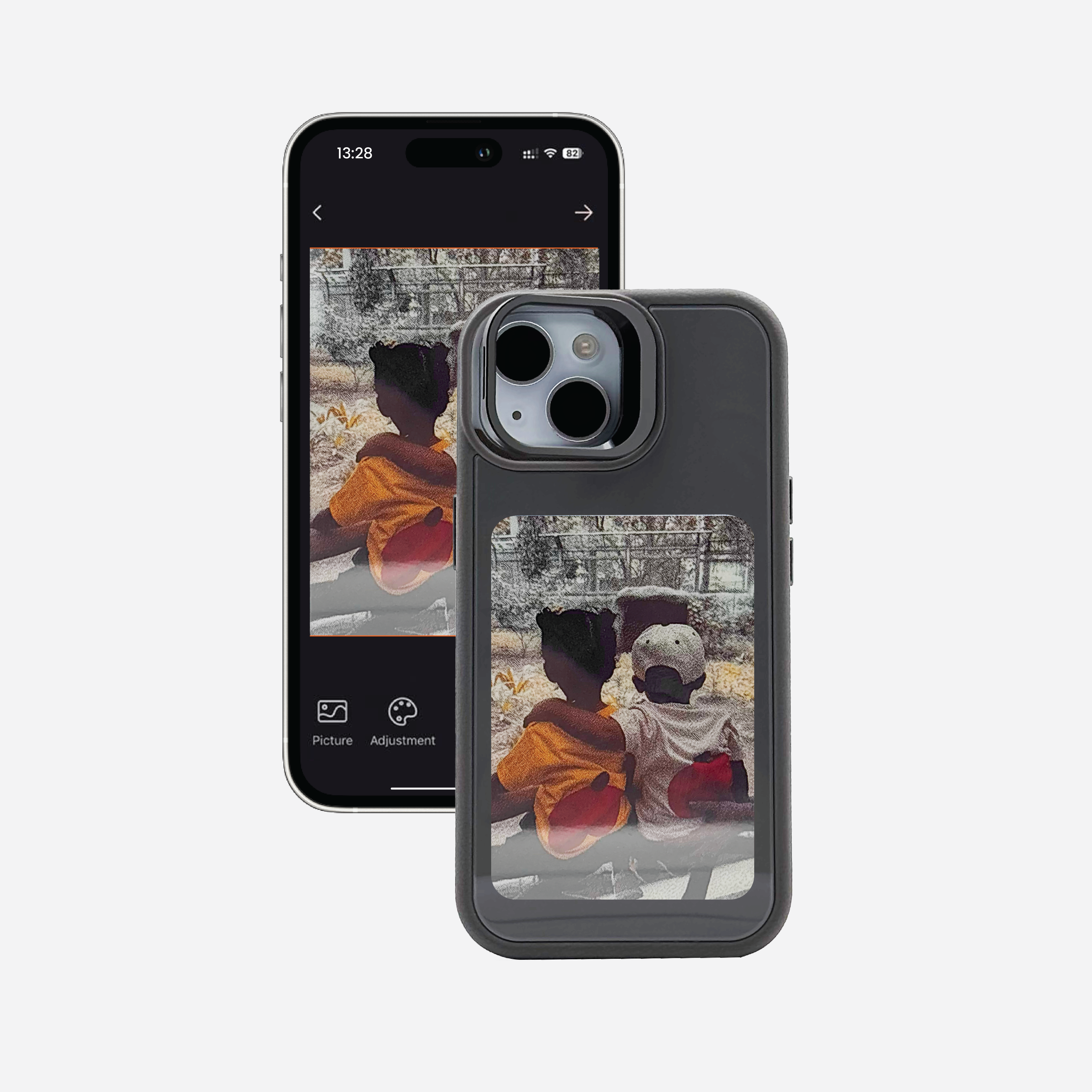 Basics - IPhone 15 Cover - Dopamine with Kickstand