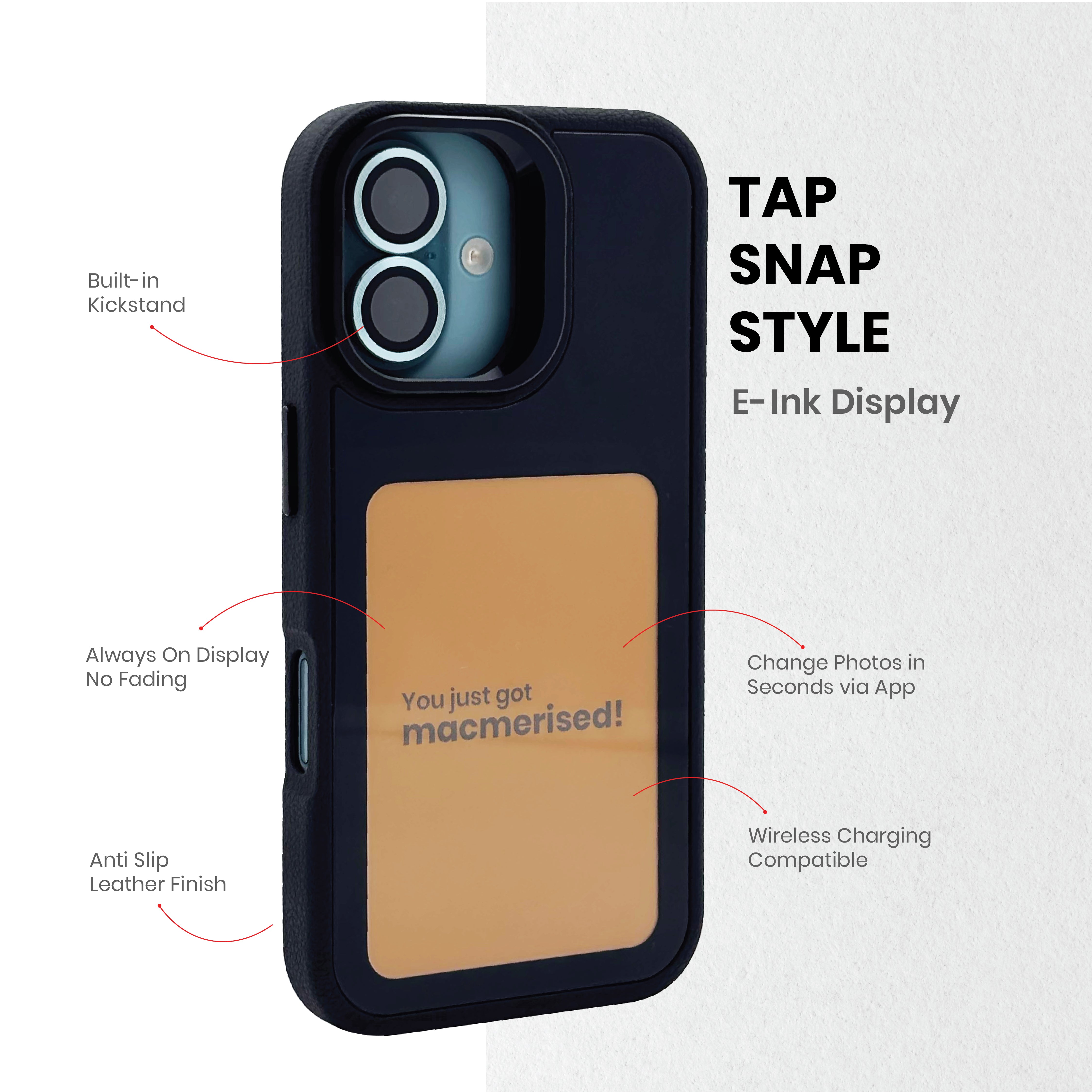 Basics - IPhone 17 Pro Cover - Dopamine with Kickstand