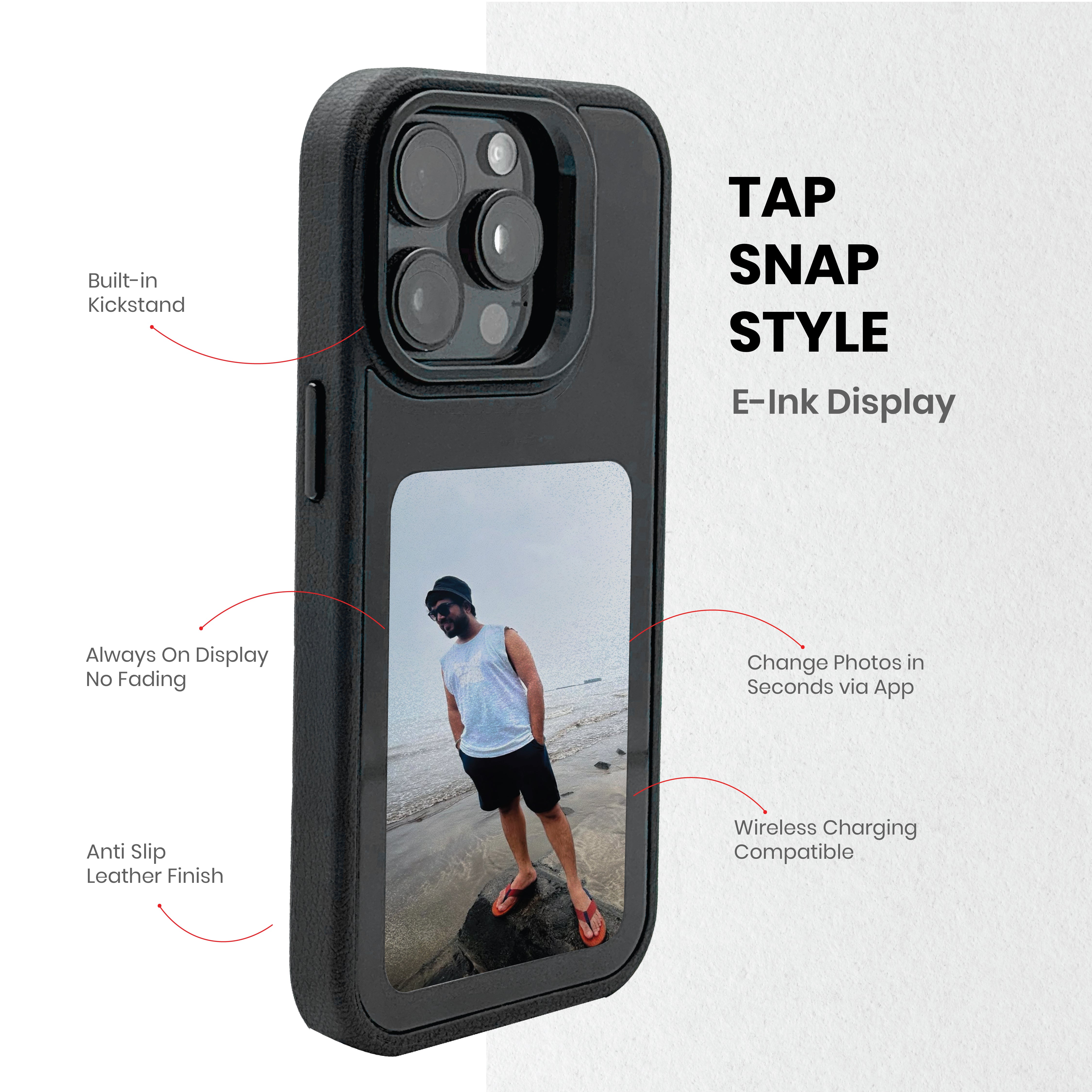 Basics - IPhone 15 Pro Max Cover - Dopamine with Kickstand