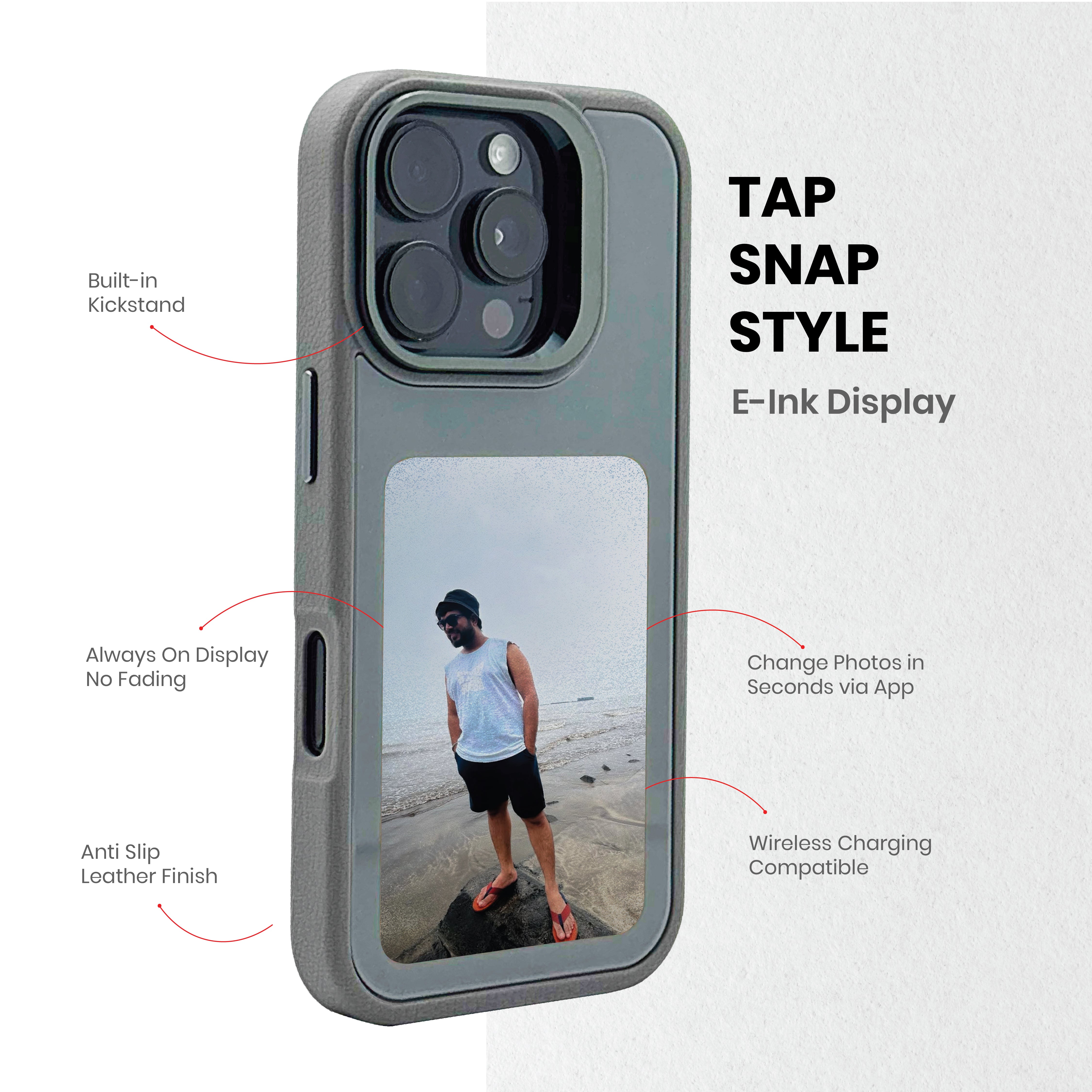 Basics - IPhone 16 Pro Max Cover - Dopamine with Kickstand