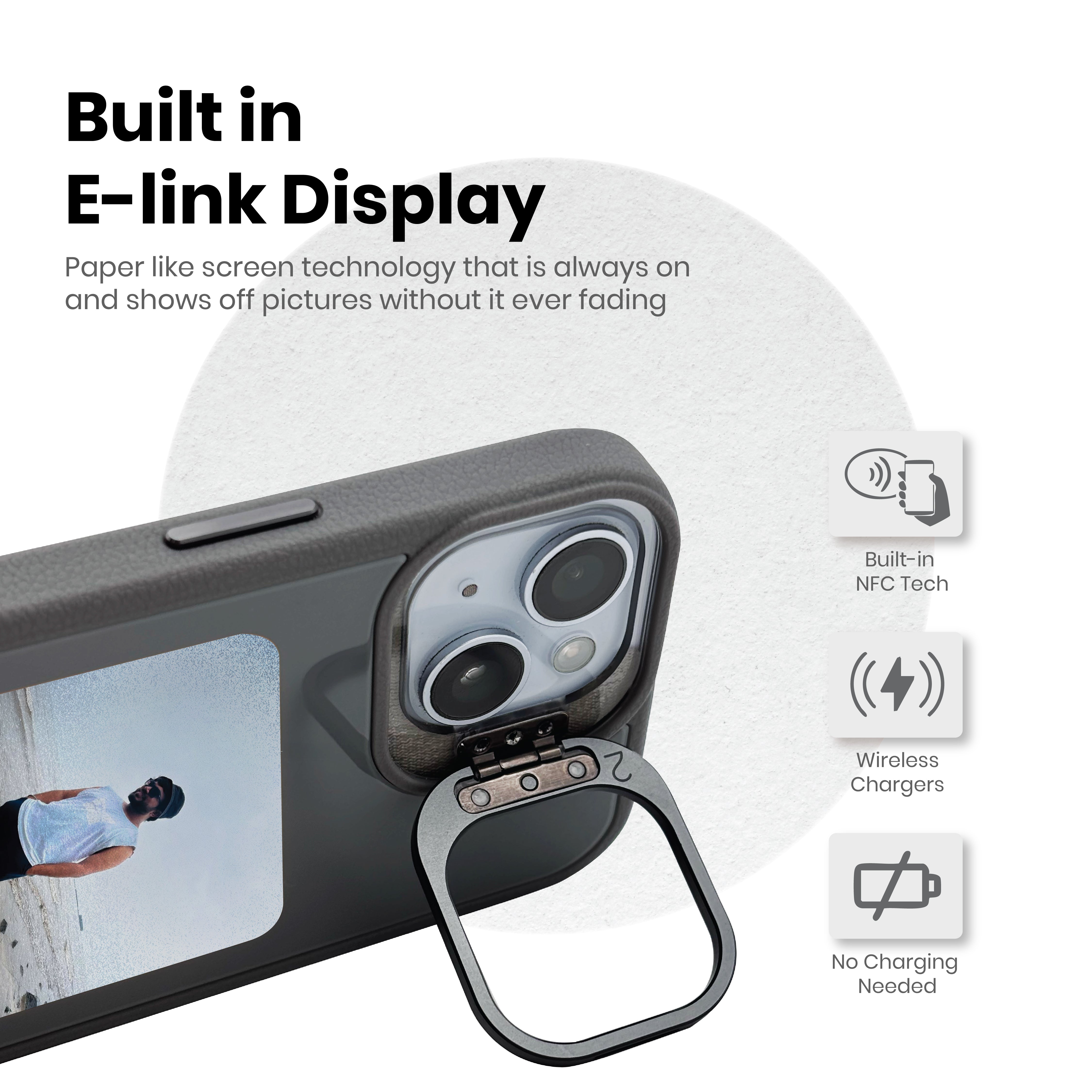 Basics - IPhone 15 Cover - Dopamine with Kickstand