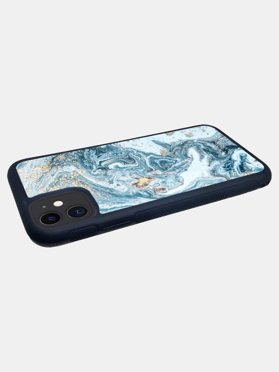 Marble Blue Macubus - iPhone 11 Glass Cover