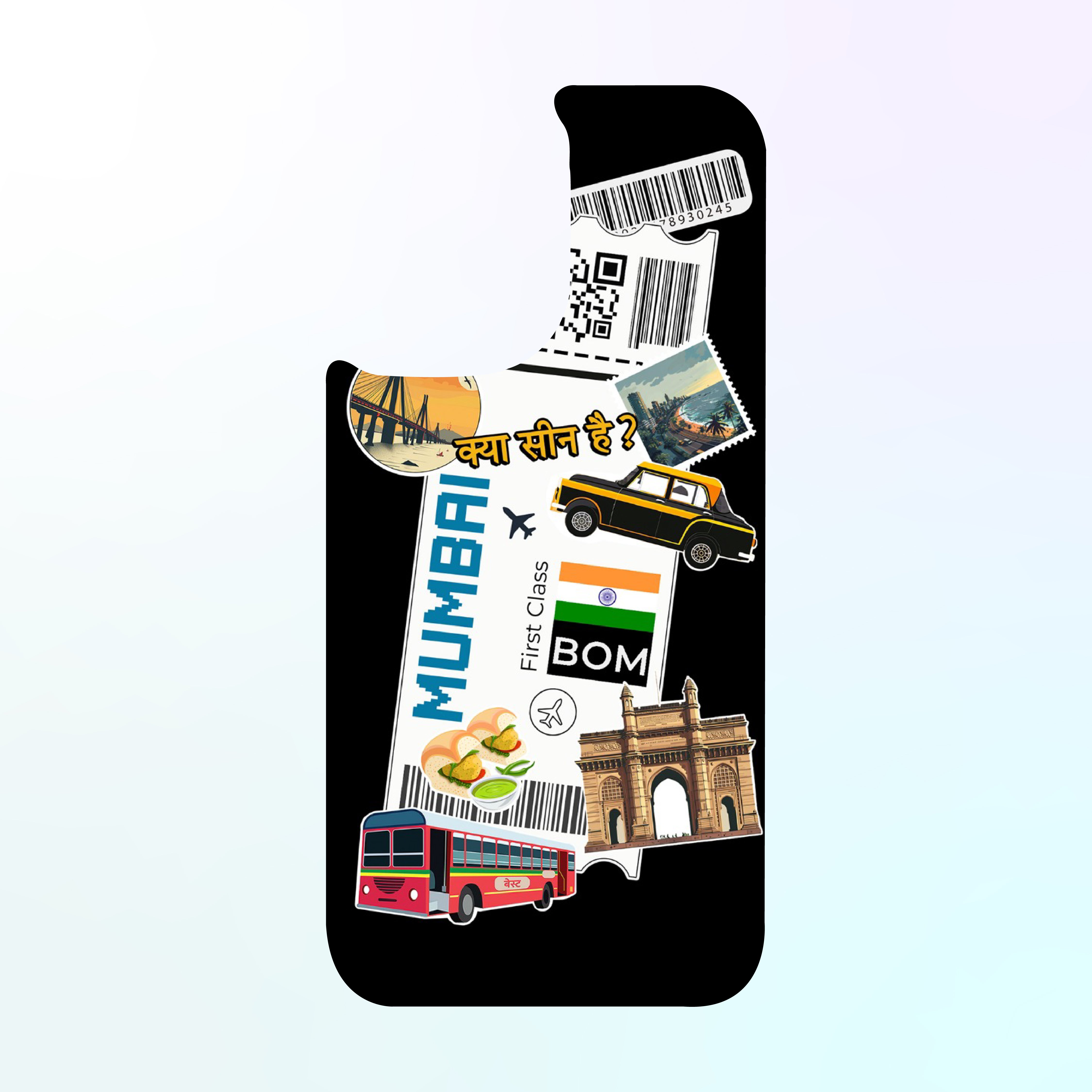 Mumbai Marvel - Plate for Situationship case