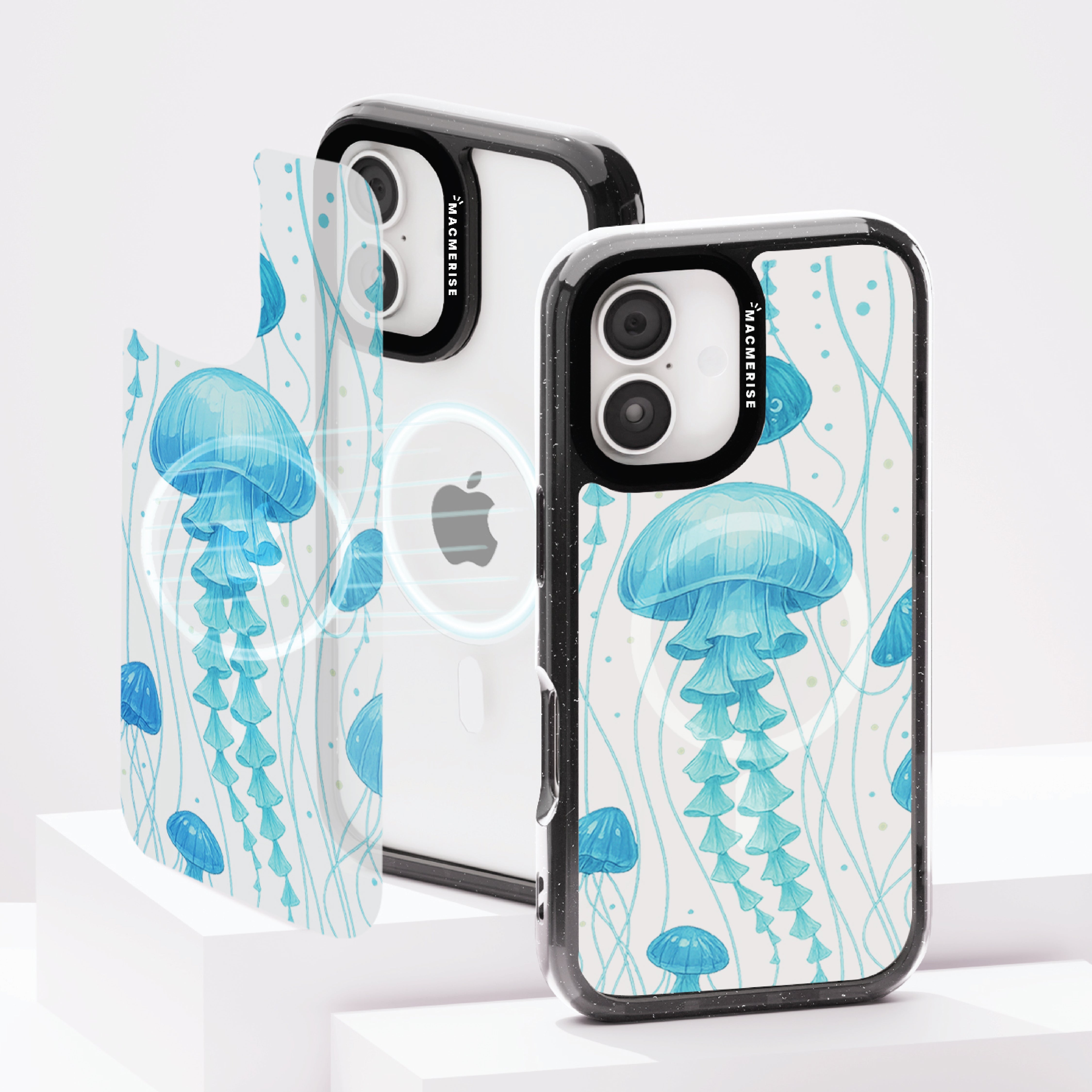Blue Bloom - iPhone 15 Pro Max Cover - Situationship