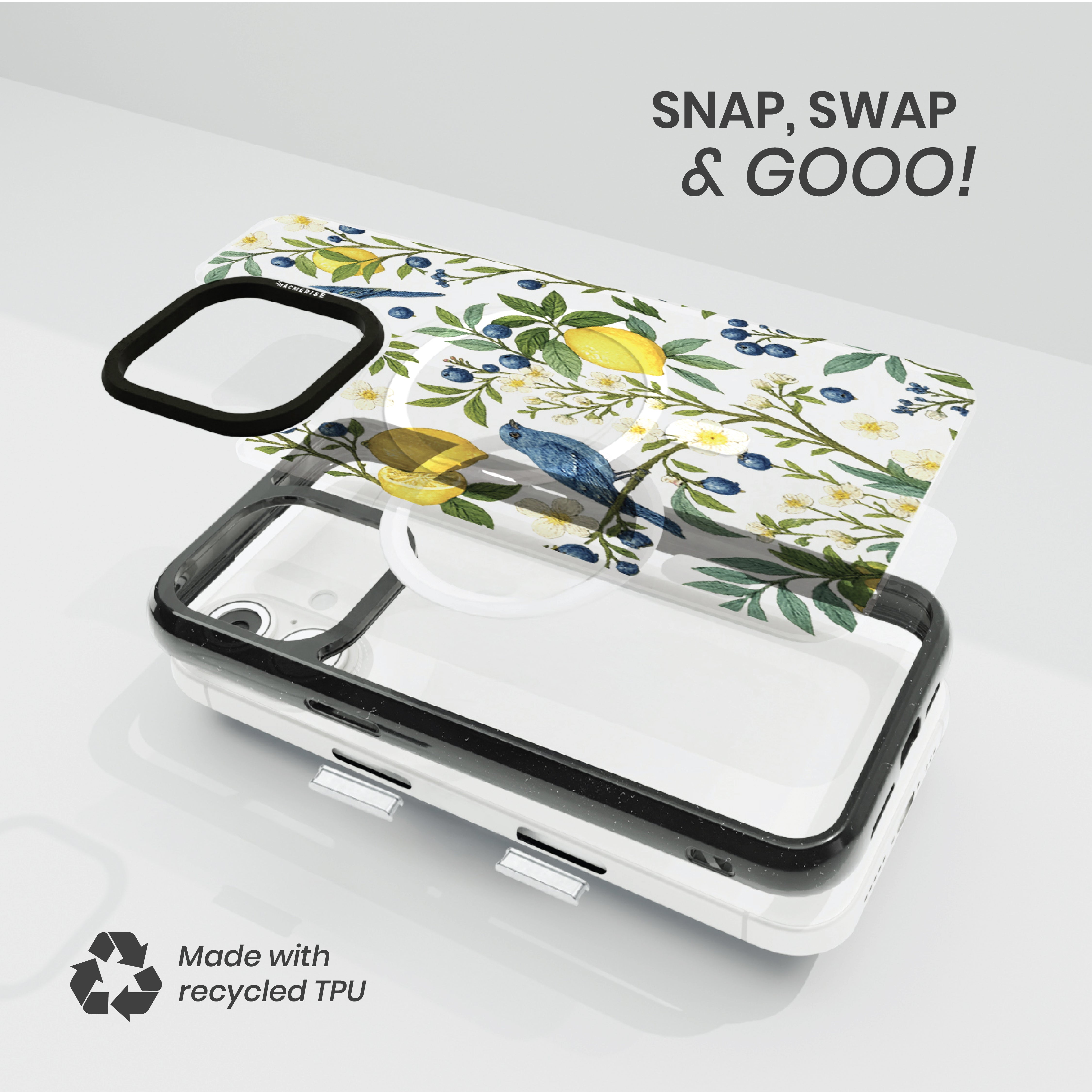 Blueberry Breeze - iPhone 15 Cover - Situationship