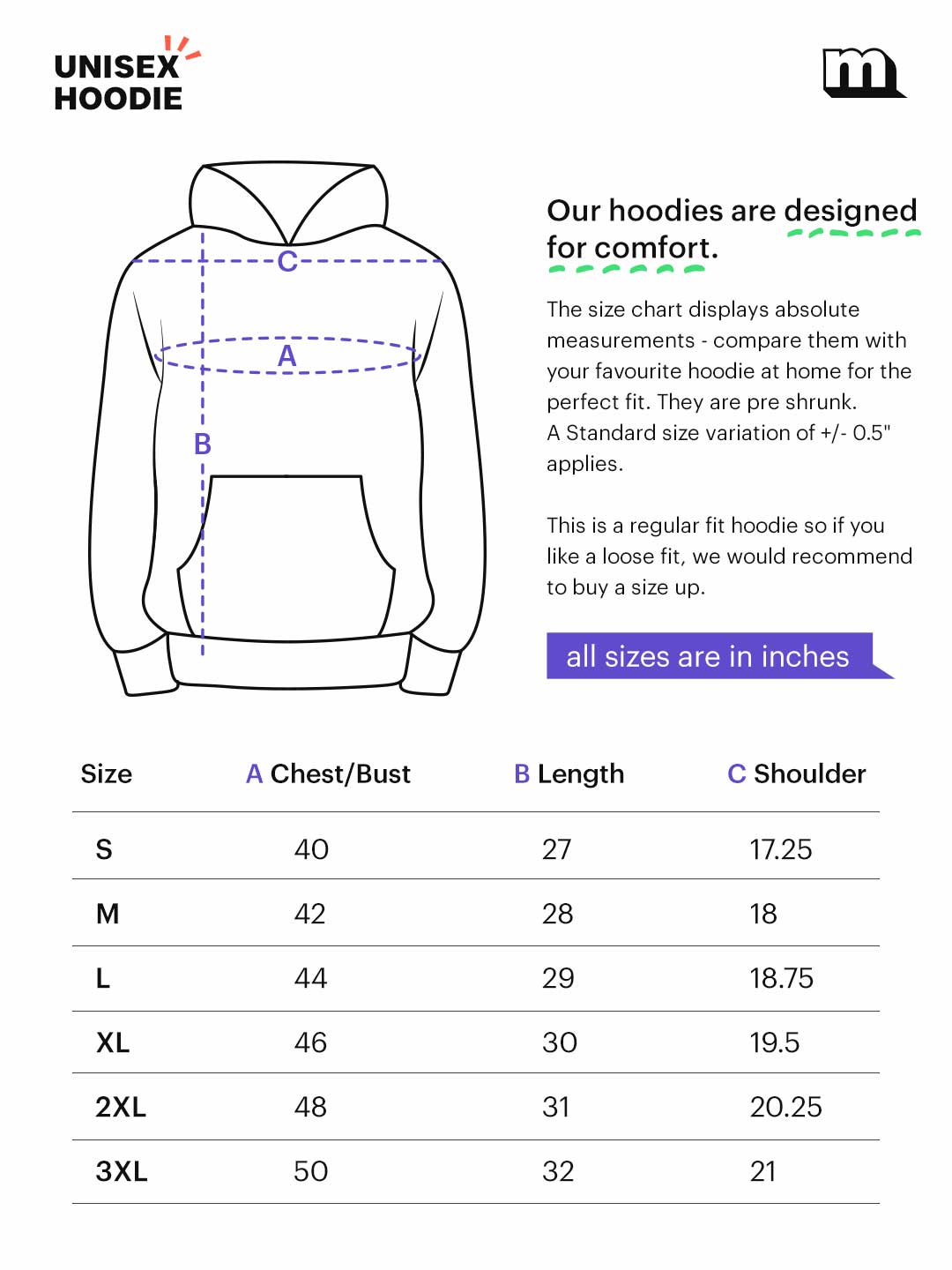 White Tiger - Mens Hoodie Black Small