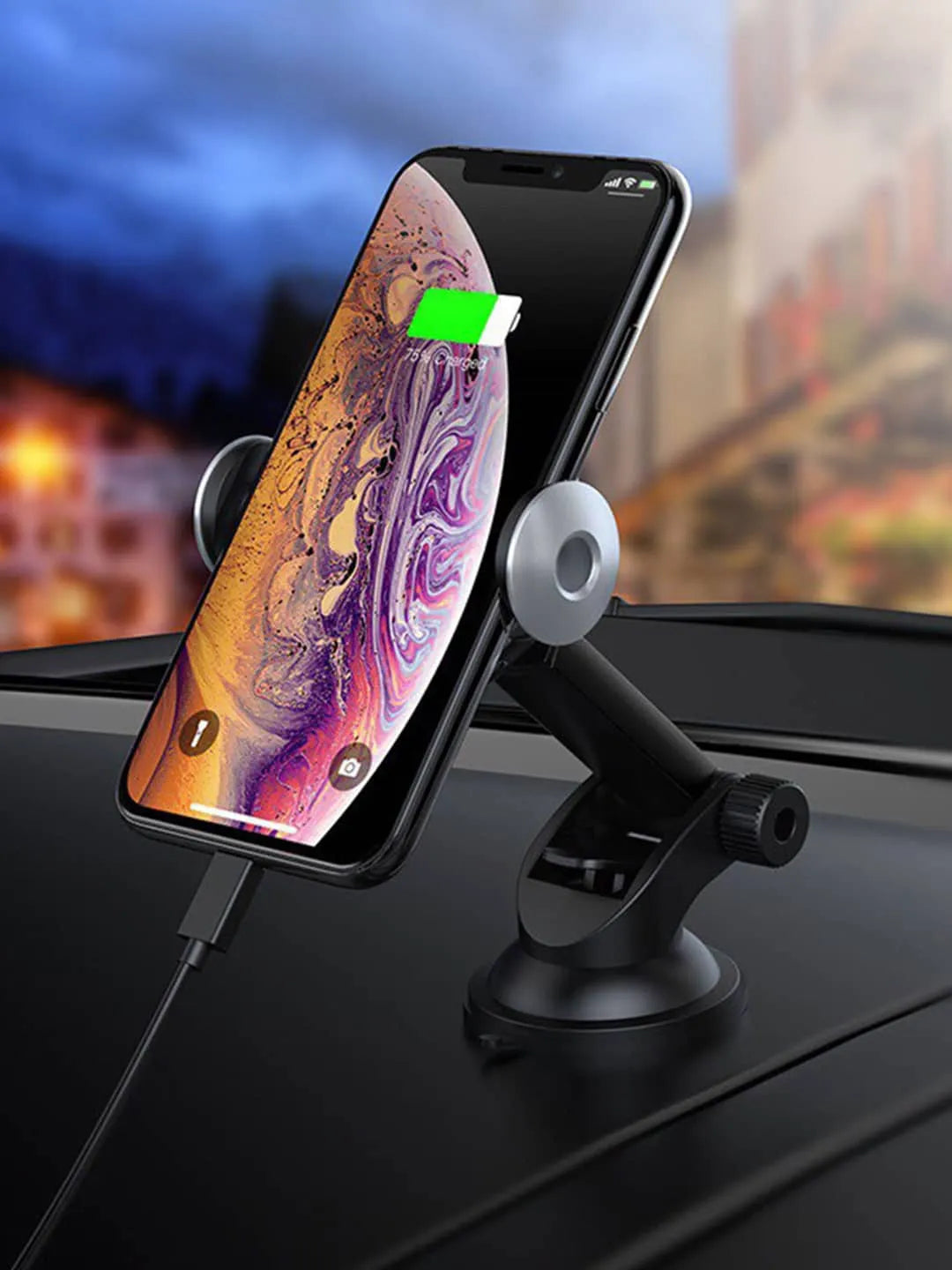 Basics - Car Mount - Automatic with Wireless Charger