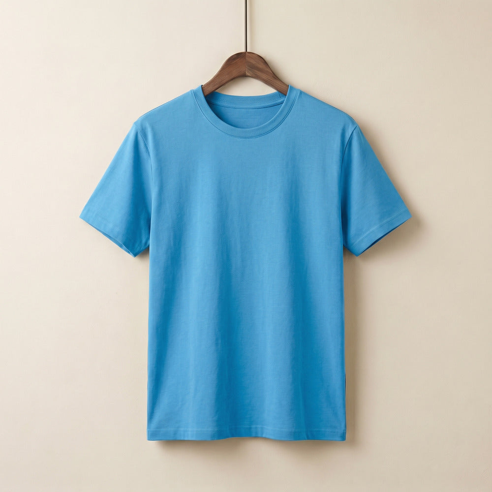 Classic Mint Blue Unisex T-Shirt - front view | Macmerise