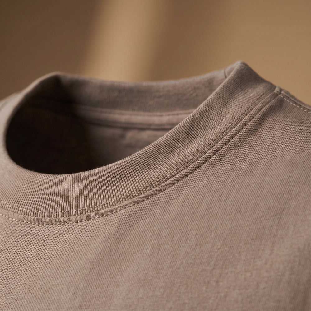 Classic Steel Grey Unisex T-Shirt - detail view | Macmerise