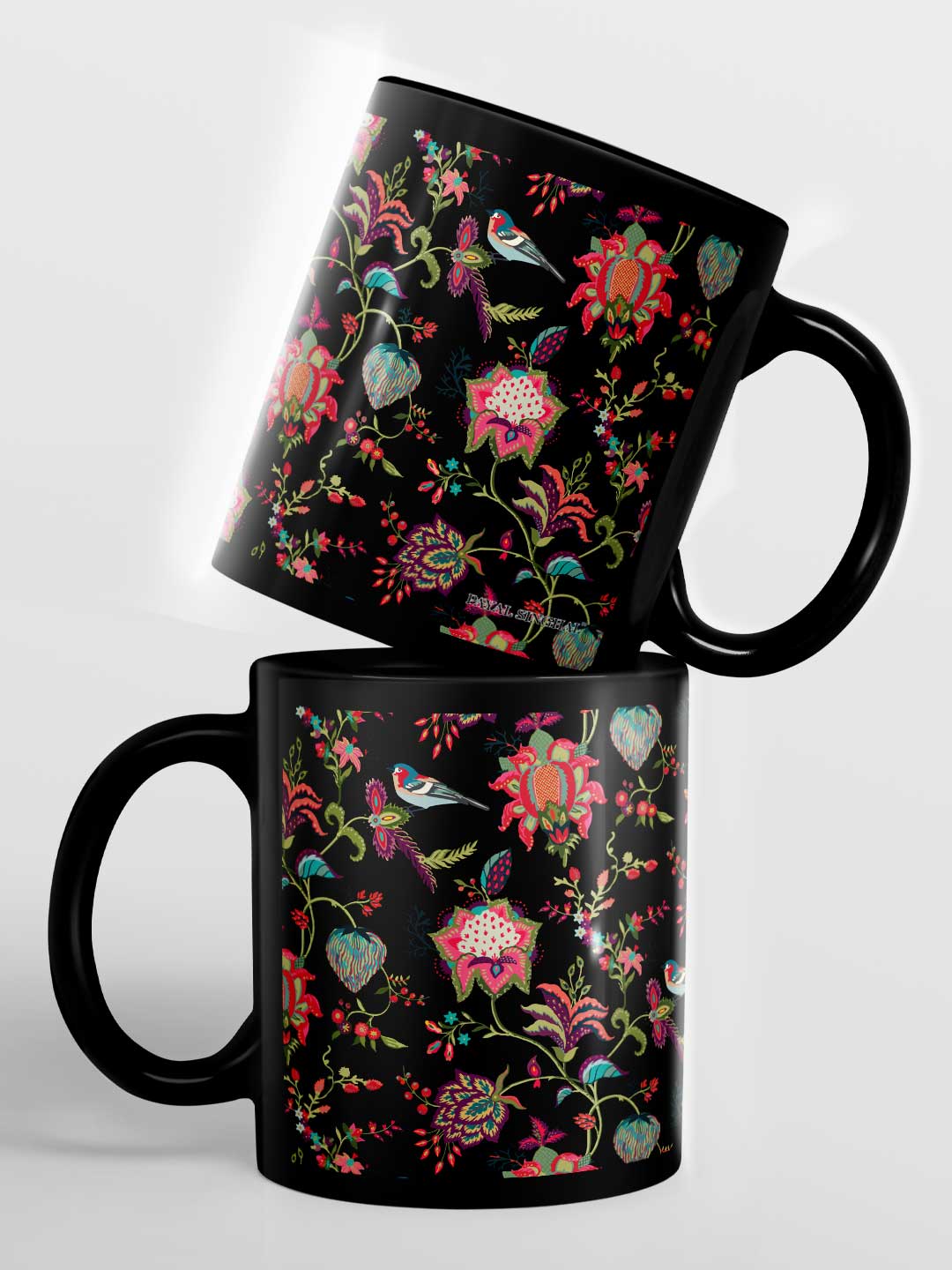 Payal Singhal Chidiya Black - Coffee Mug