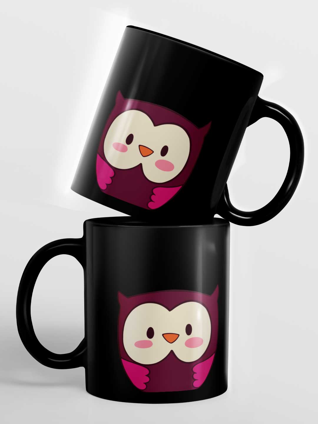 Purple Owl - Coffee Mug