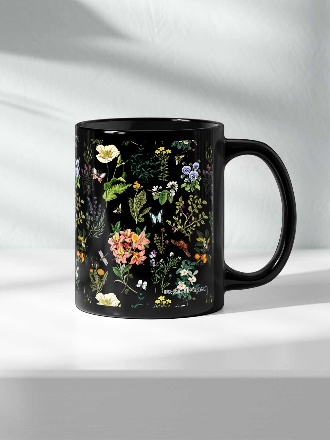 Payal Singhal Titli Black - Coffee Mug