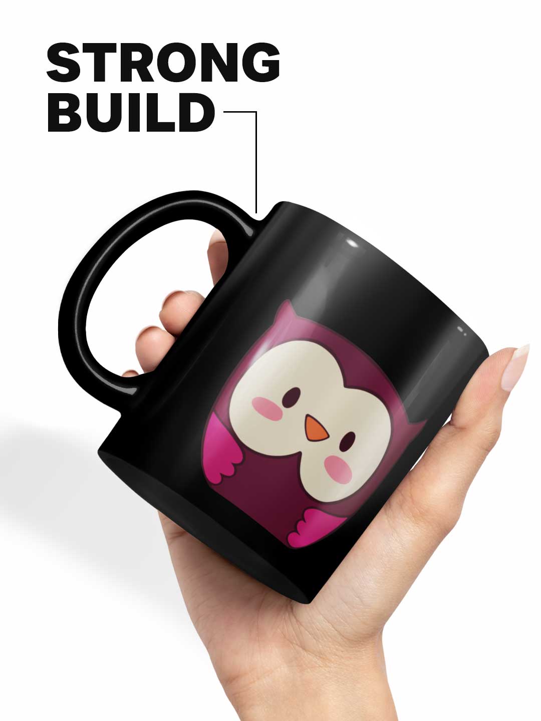 Purple Owl - Coffee Mug