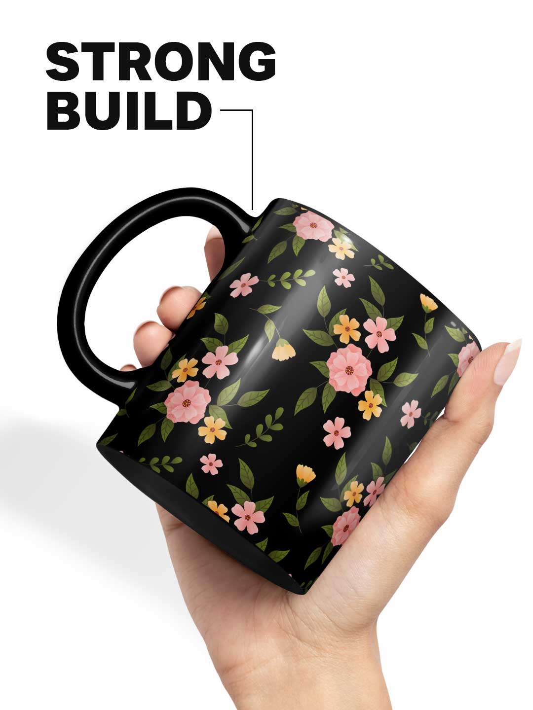 SK Periwinkle Black - Coffee Mug