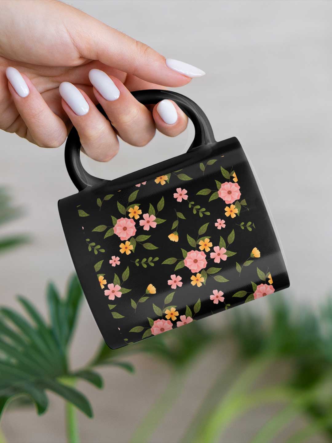 SK Periwinkle Black - Coffee Mug