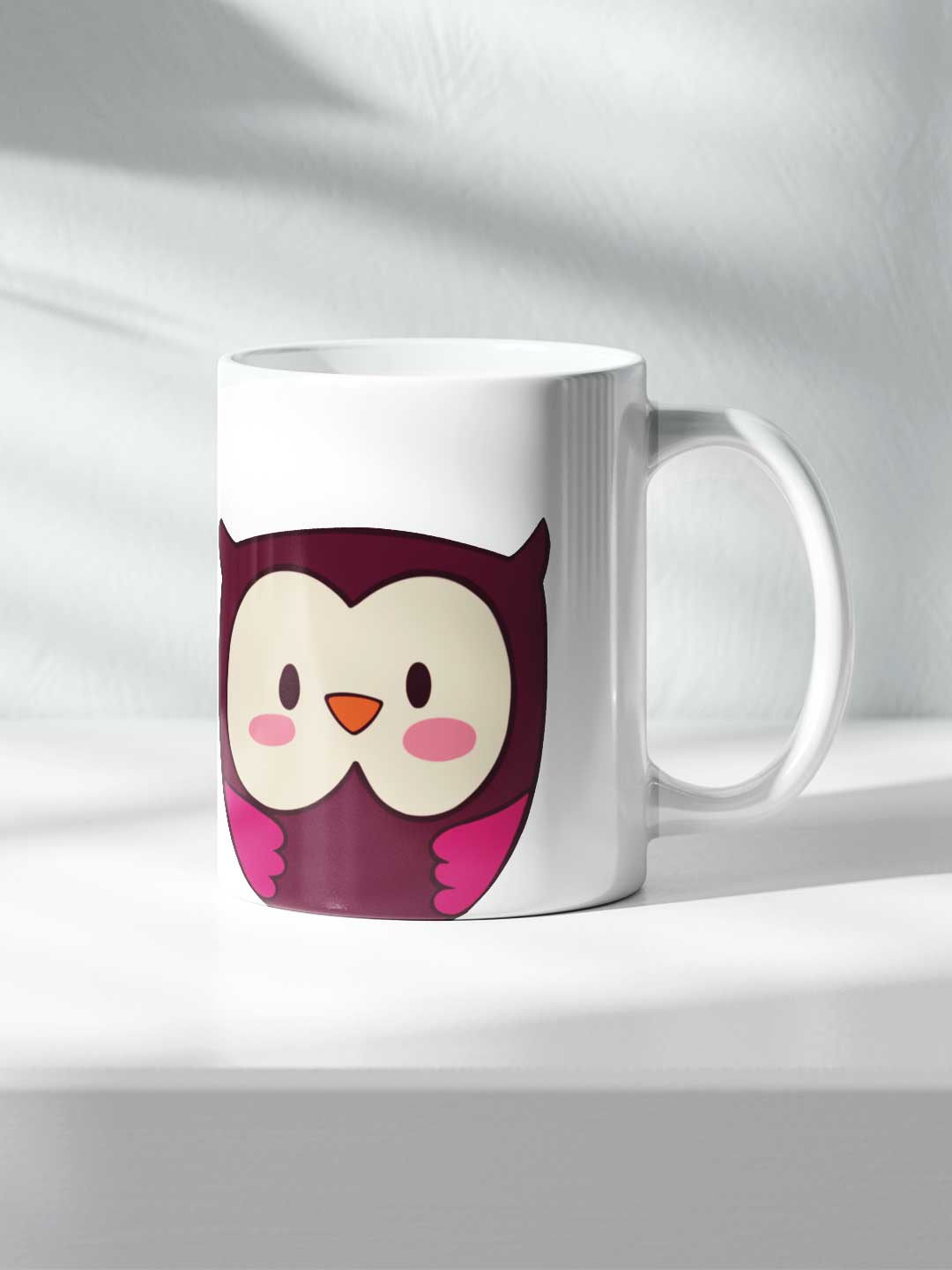 Purple Owl - Coffee Mug
