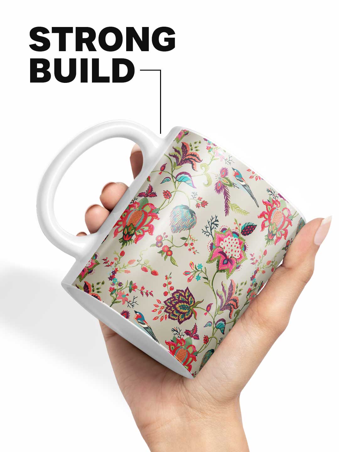 Payal Singhal Chidiya Beige - Coffee Mug