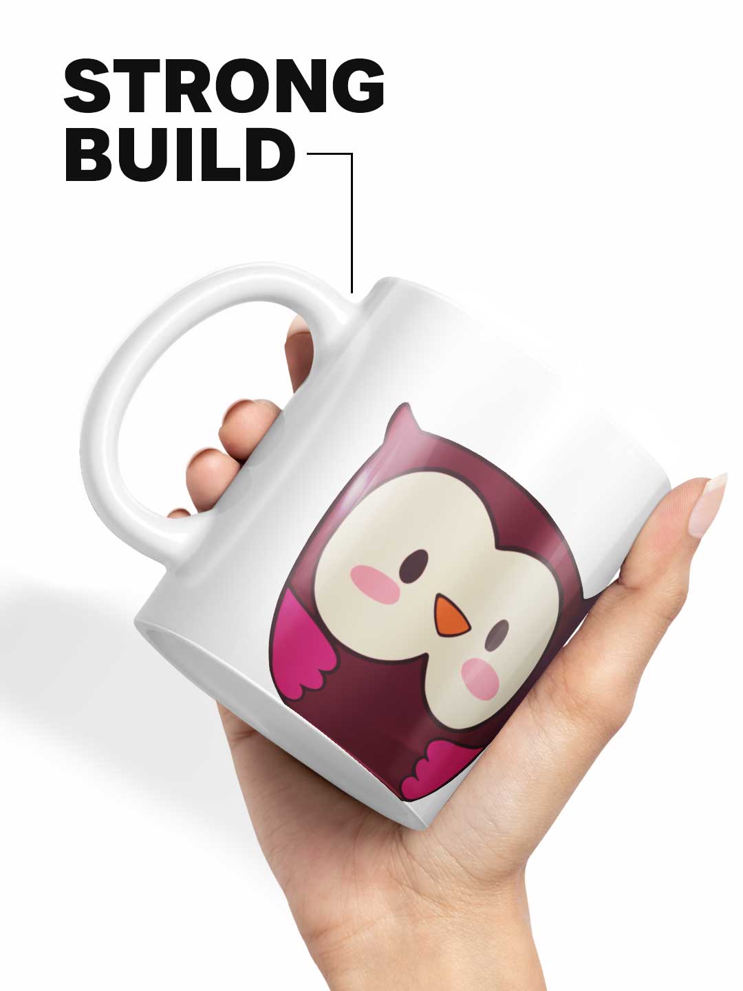Purple Owl - Coffee Mug