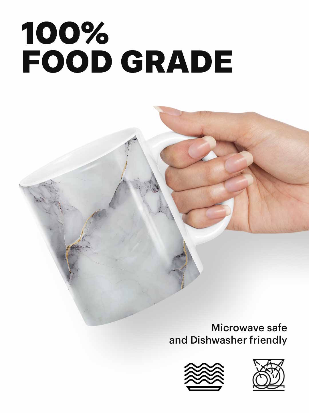 Ivory Quartz - Coffee Mug