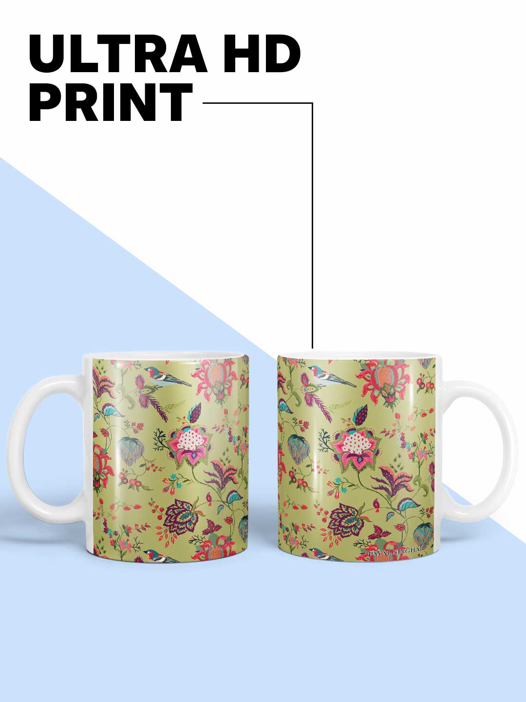 Payal Singhal Chidiya Olive - Coffee Mug