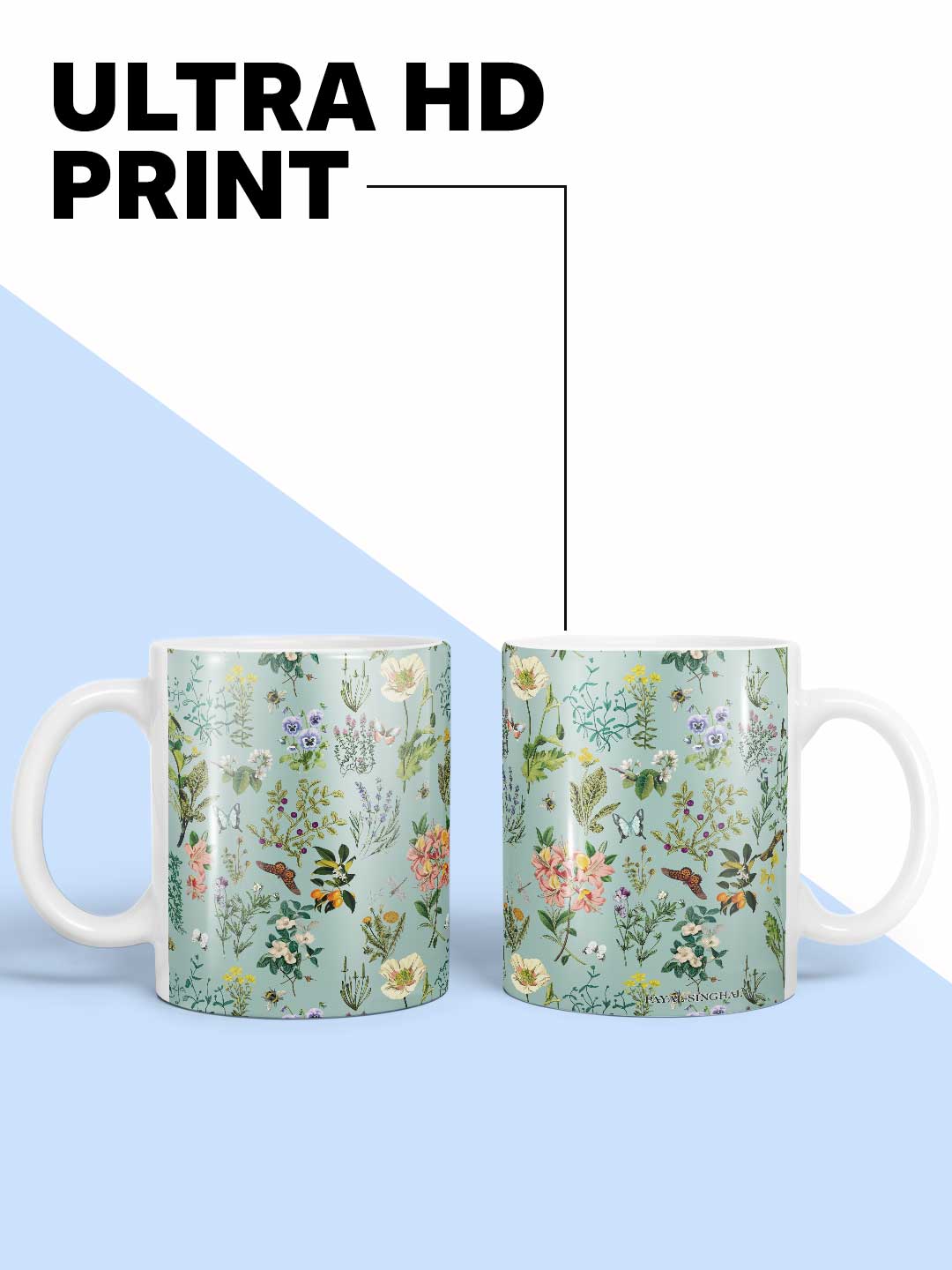 Payal Singhal Titli Aqua - Coffee Mug