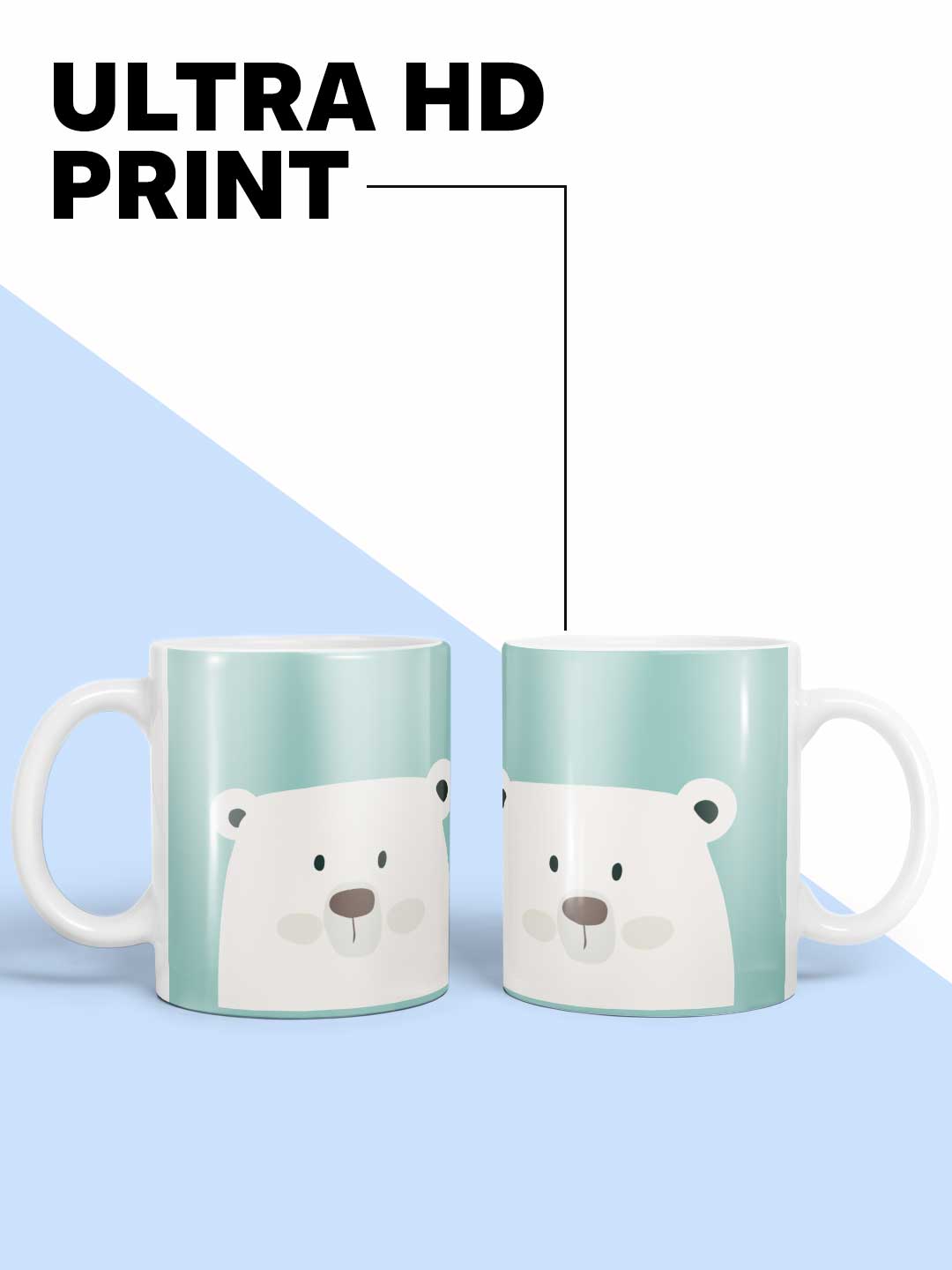 White Bear - Coffee Mug