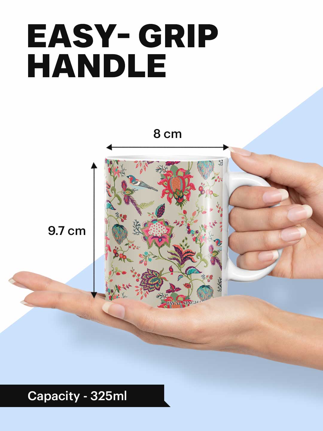 Payal Singhal Chidiya Beige - Coffee Mug