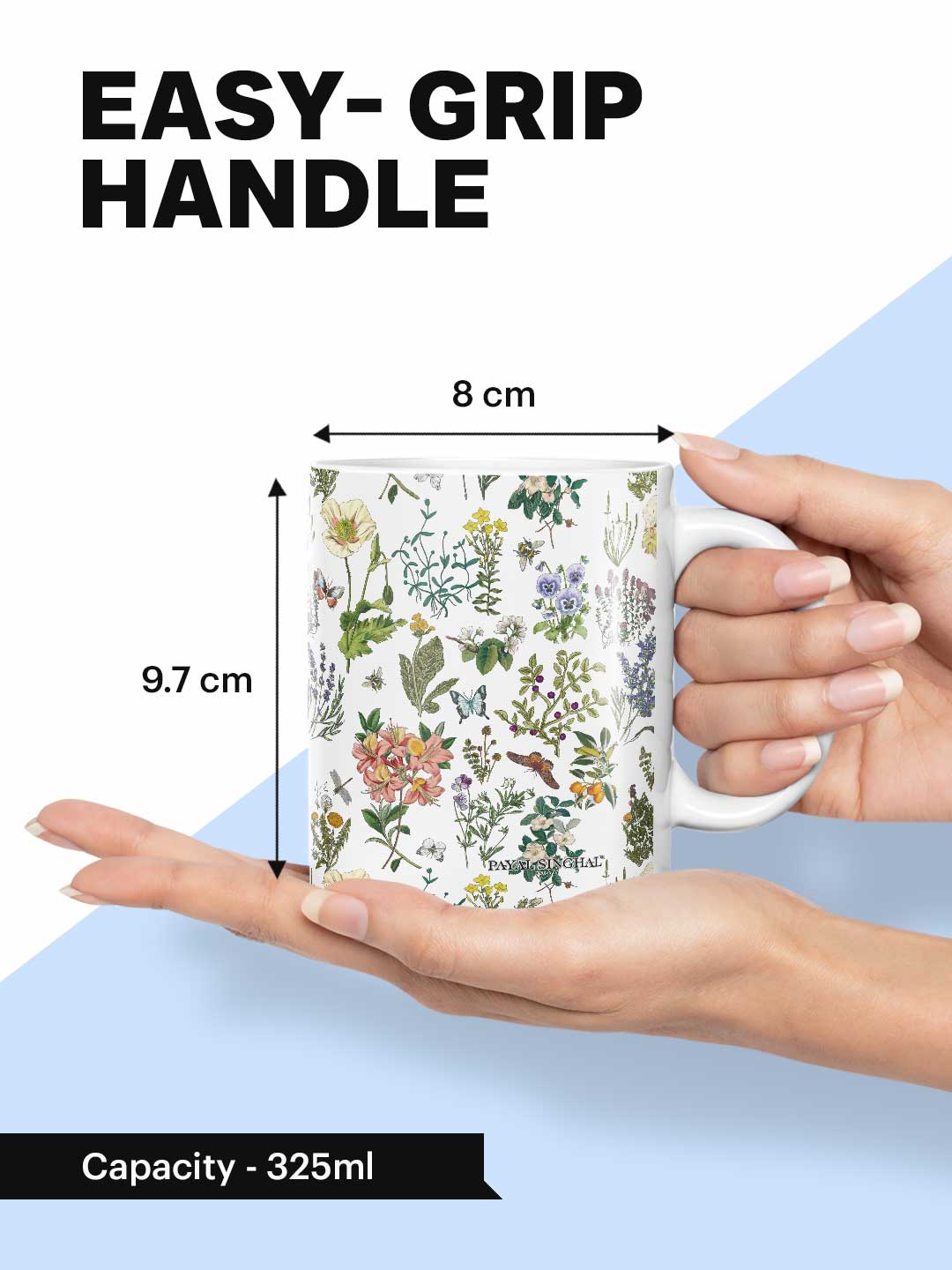 Payal Singhal Titli White - Coffee Mug