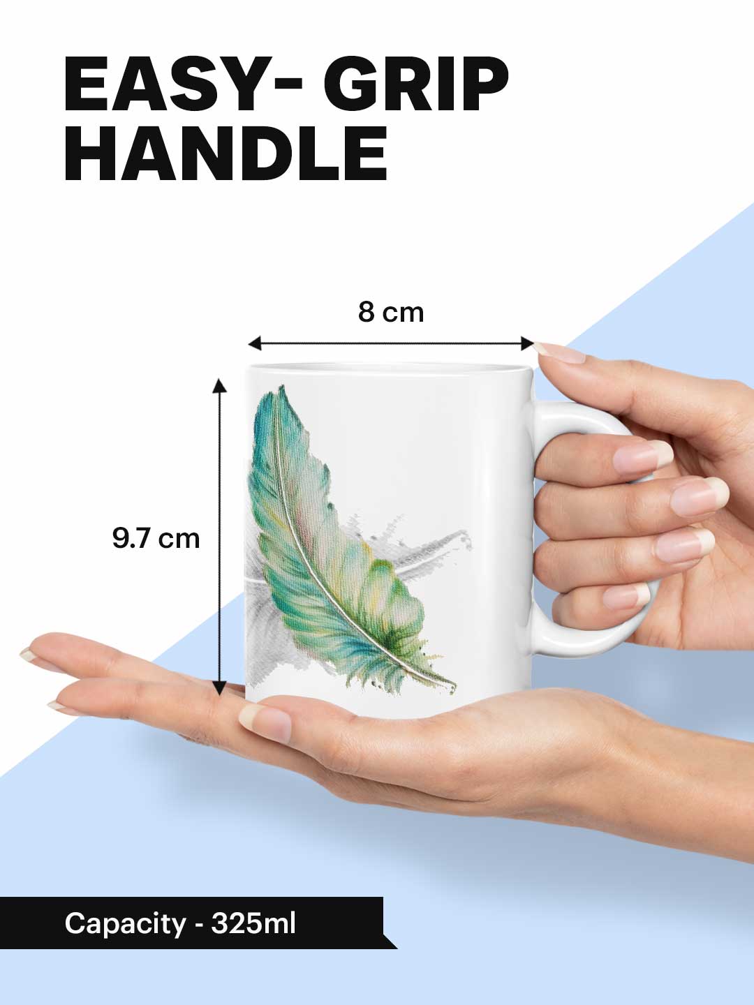 SK Feather Art - Coffee Mug