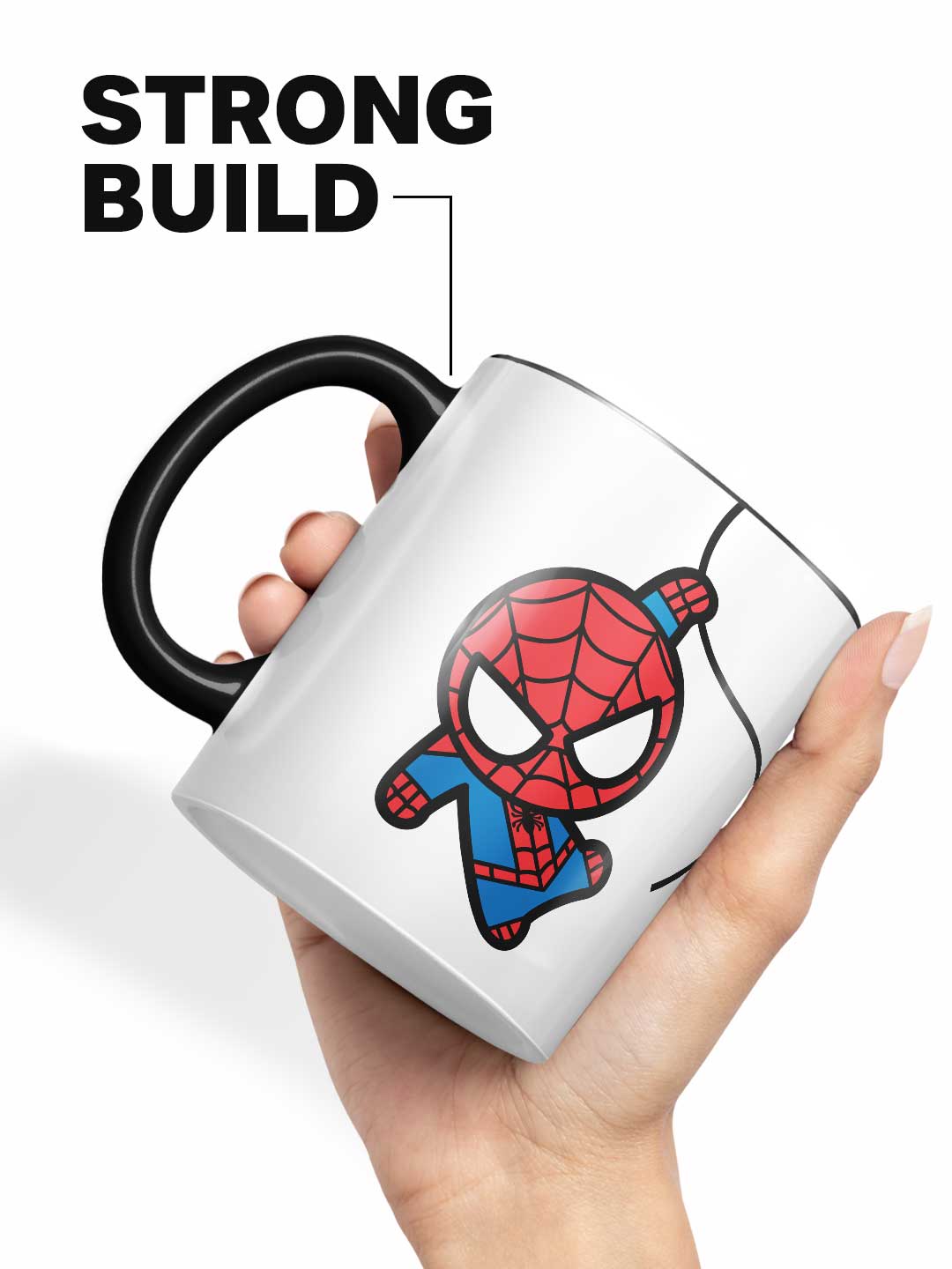 Spider Man Comic Kawaii - Coffee Mug
