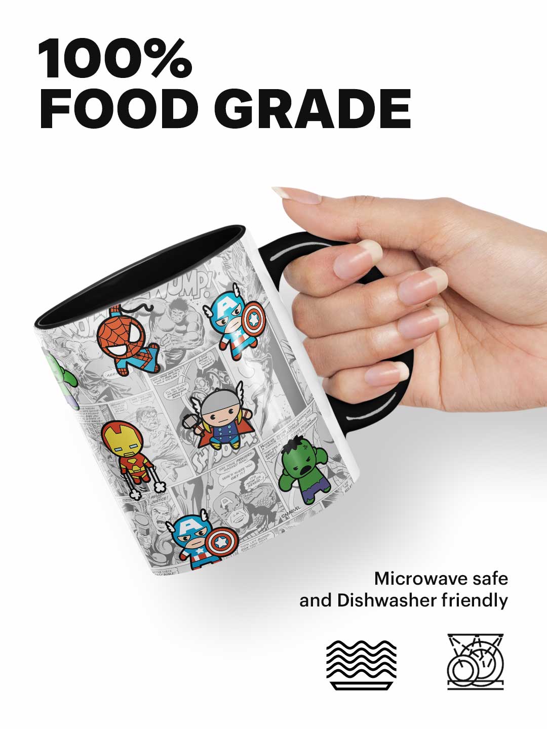 Kawaii Avengers - Coffee Mug