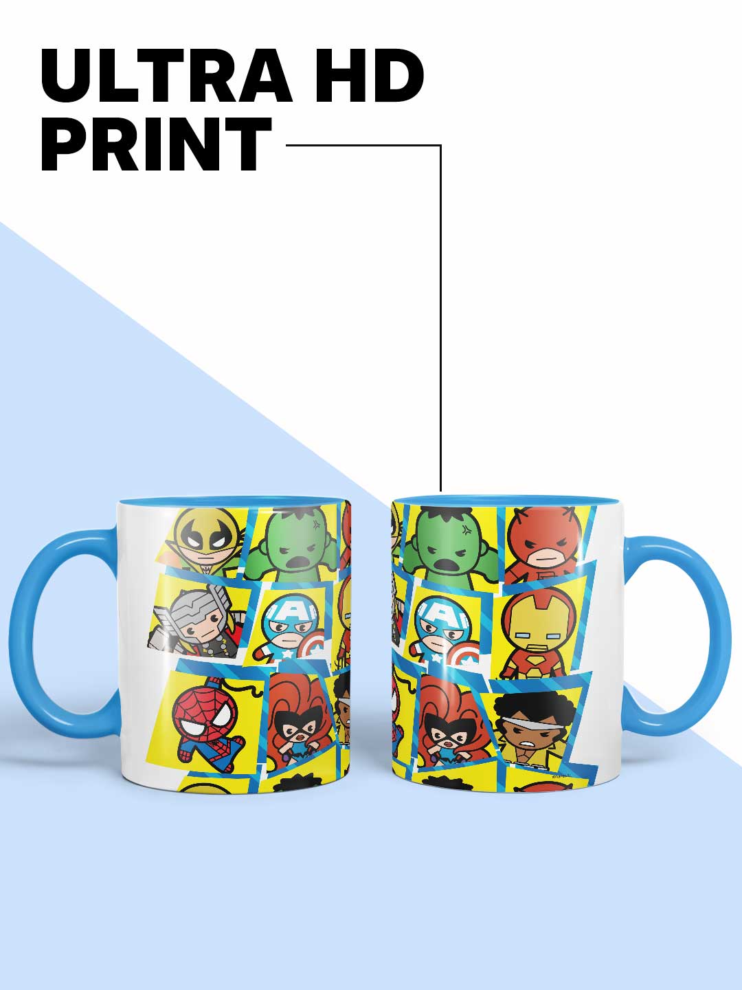 Kawaii Marvel Heroes - Coffee Mug