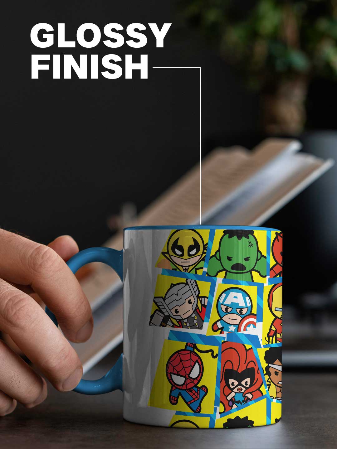 Kawaii Marvel Heroes - Coffee Mug
