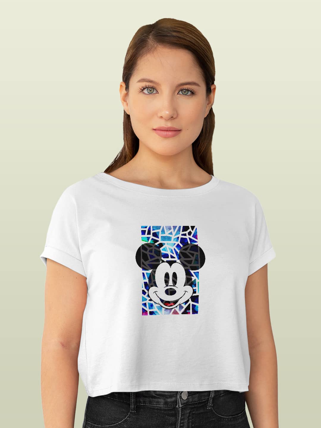 mickeymosaic-womenscroptop-white-xxl